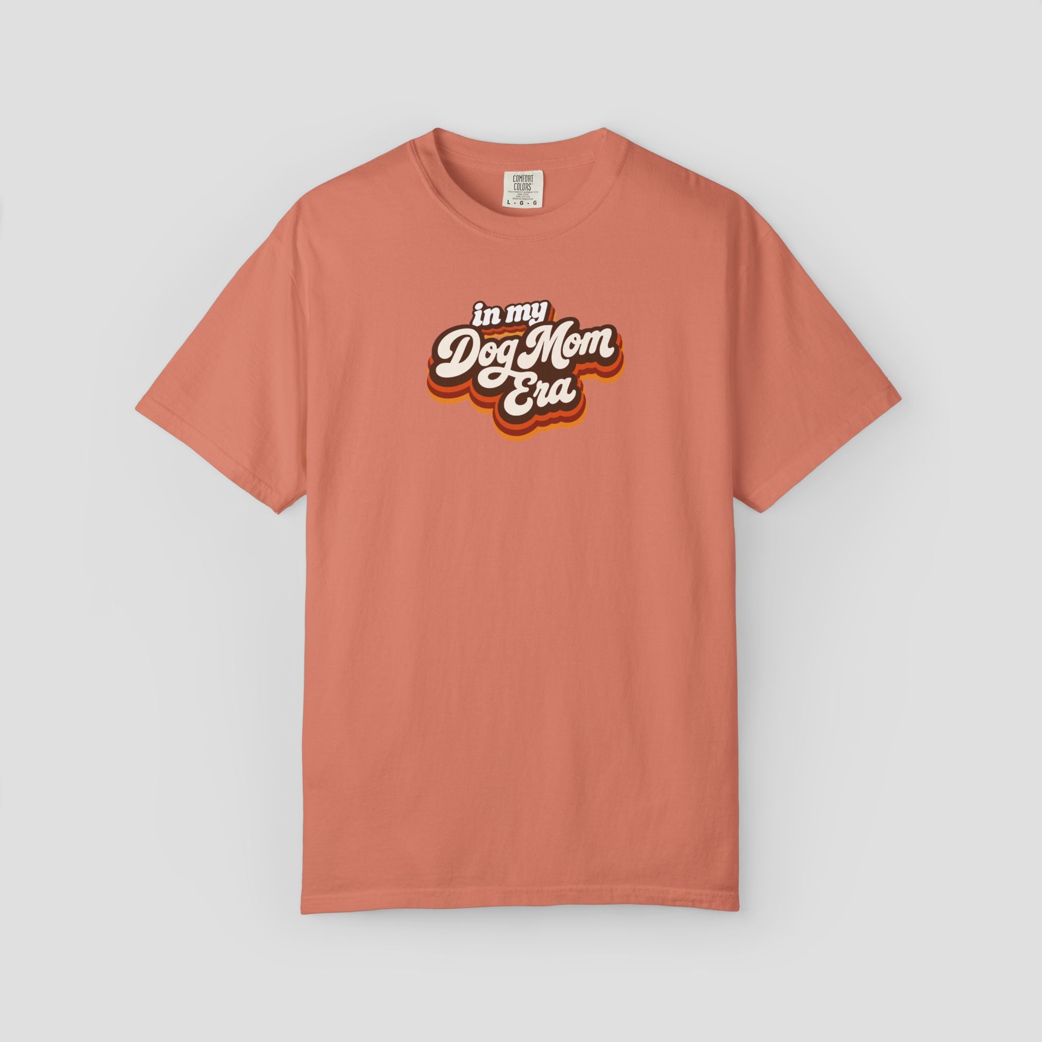 Retro Groovy In My Dog Mom Era Shirt