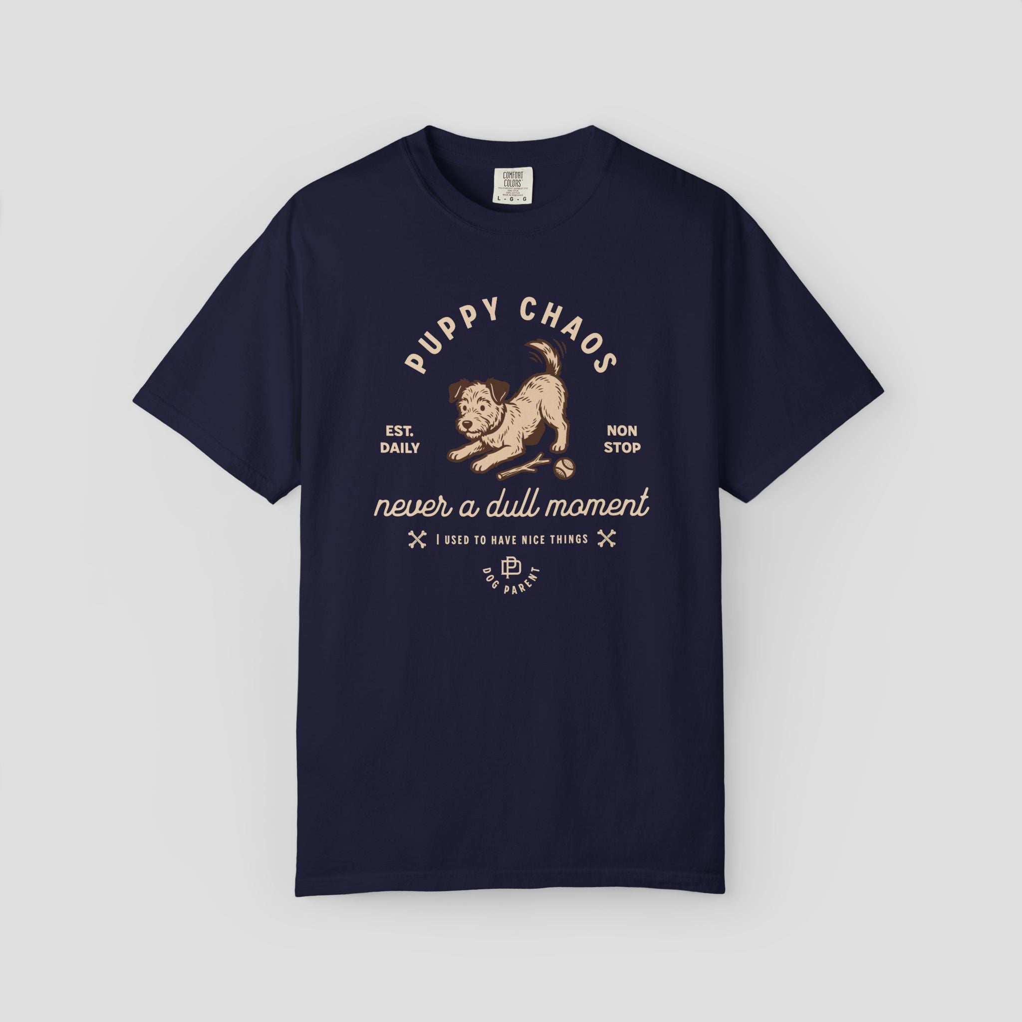 New Dog Parent Puppy Chaos T-Shirt