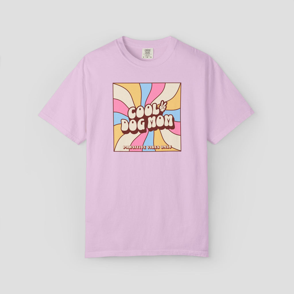 Cool Dog Mom Pawsitive Vibes Only T-Shirt