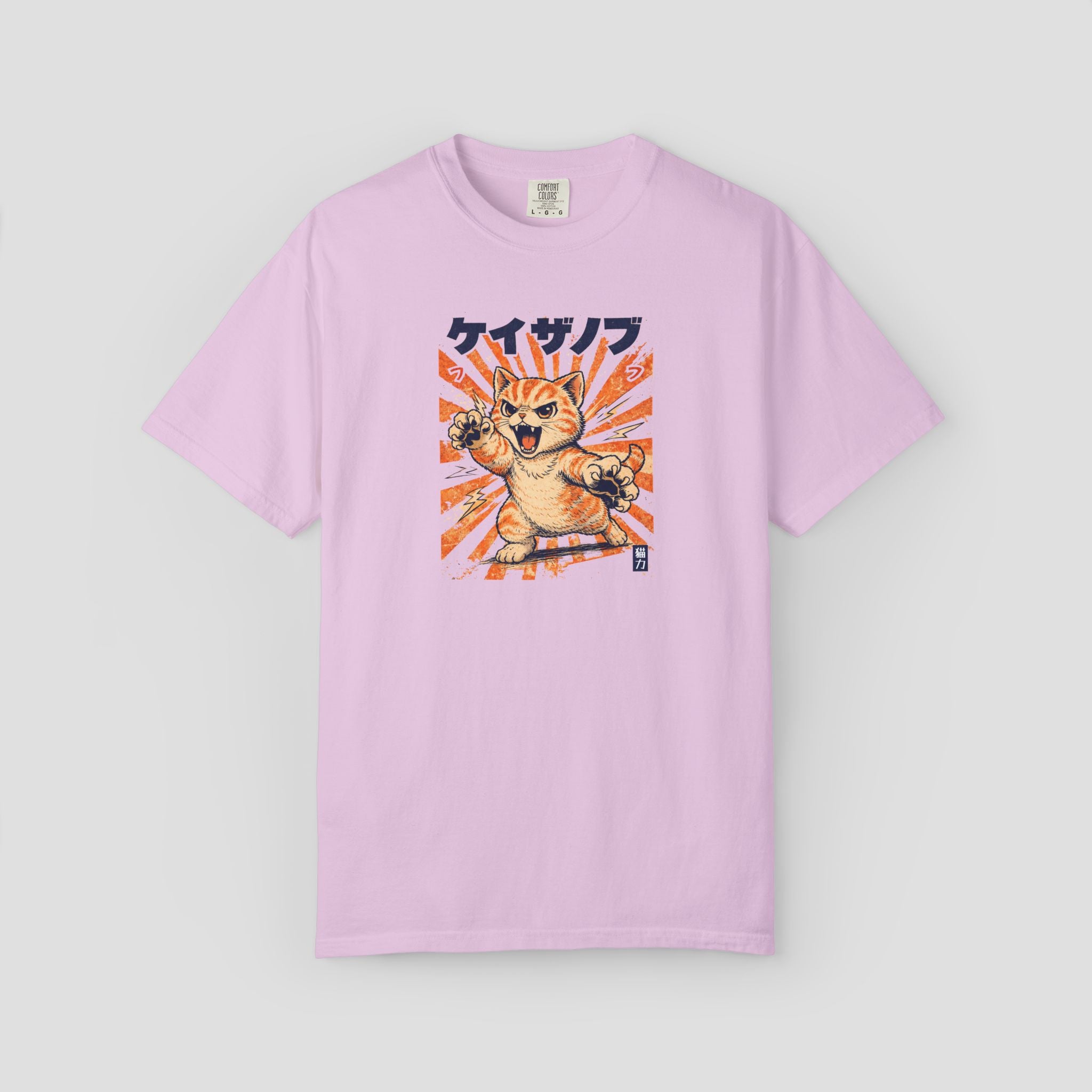 Retro Japanese Manga Cat Shirt