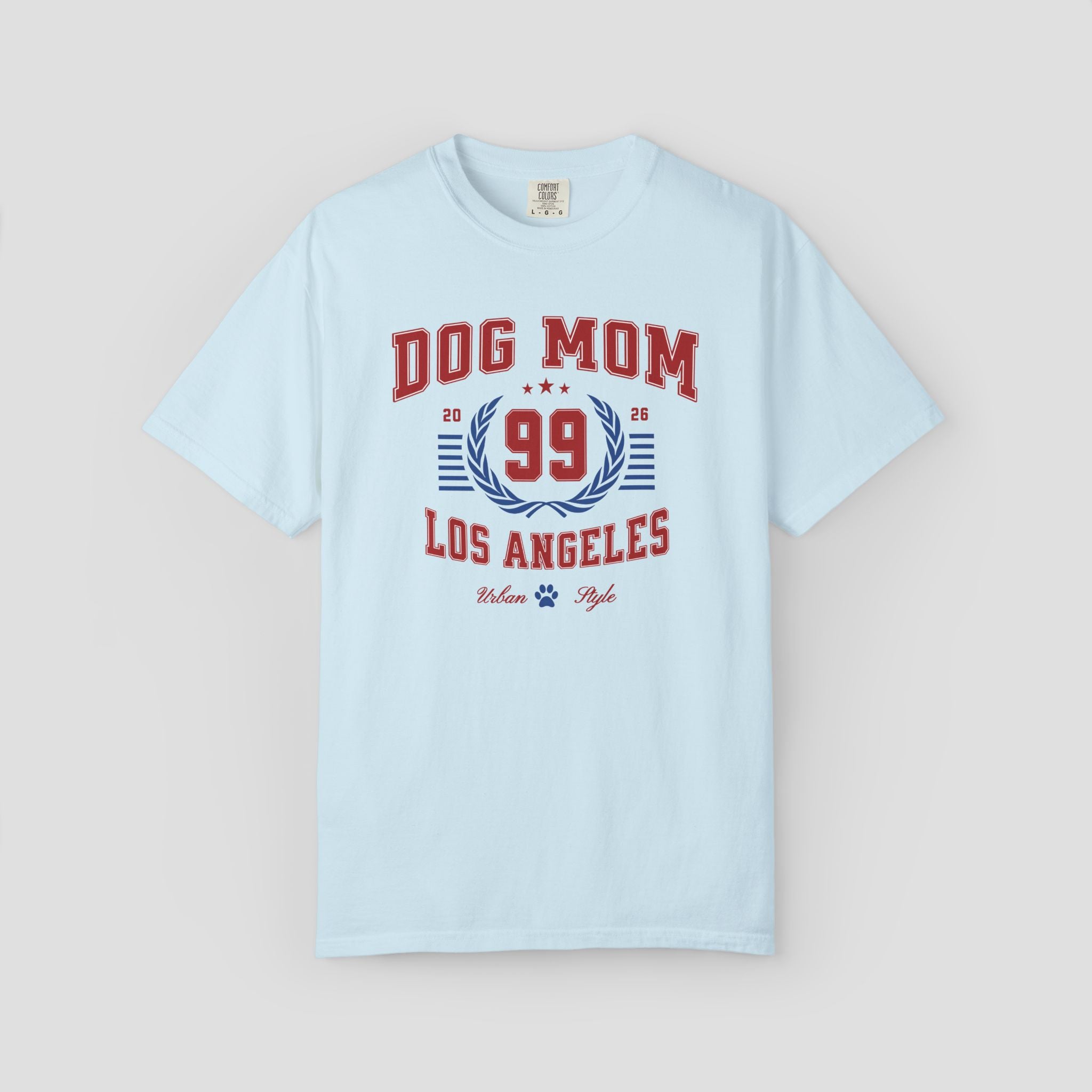 Dog Mom Los Angeles Vintage T-Shirt