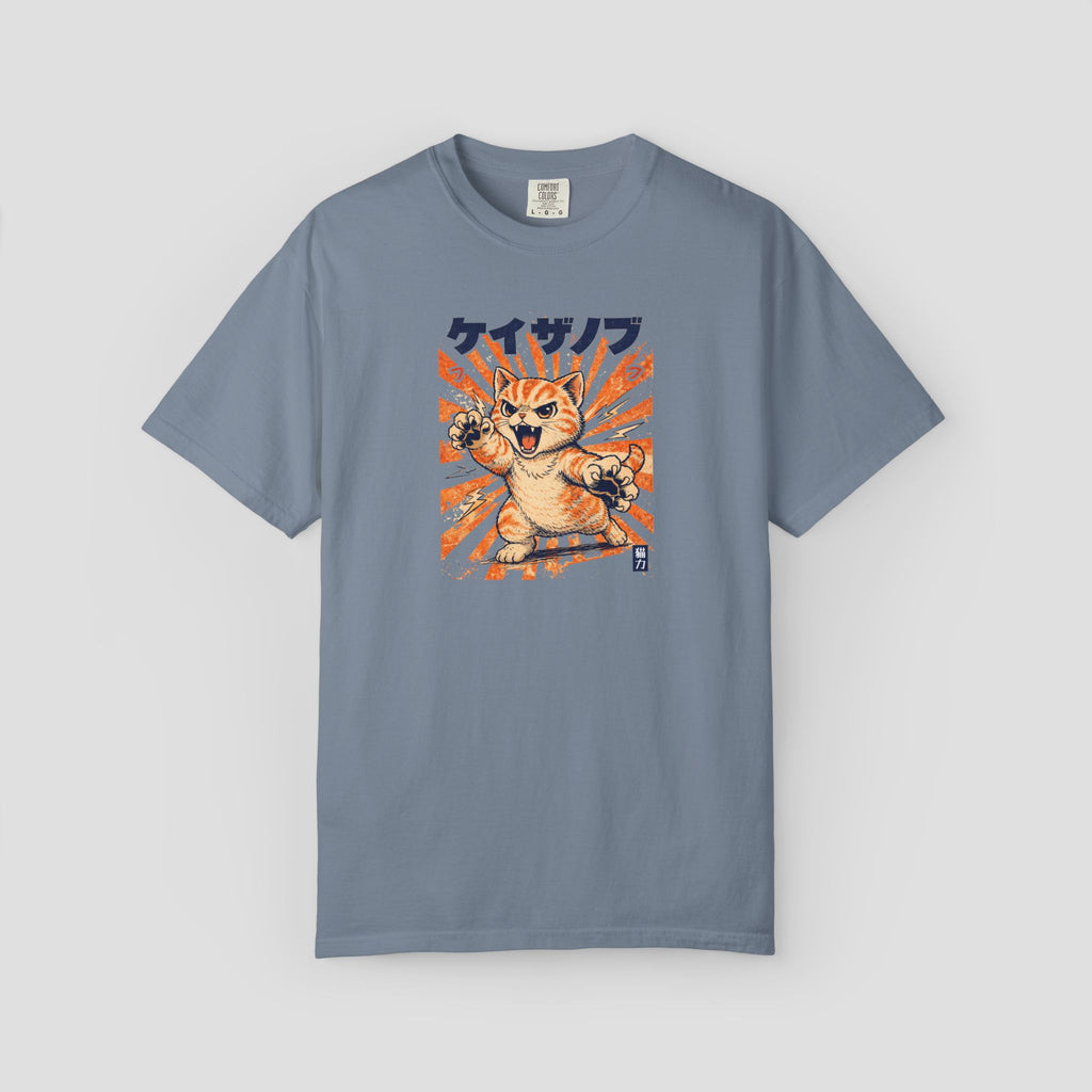 Retro Japanese Manga Cat Shirt