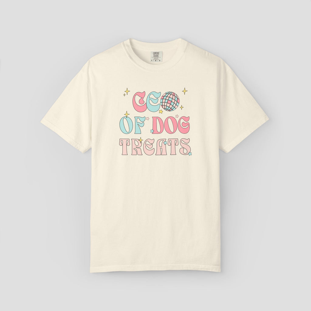 CEO of Dog Treats Groovy Fun T-Shirt