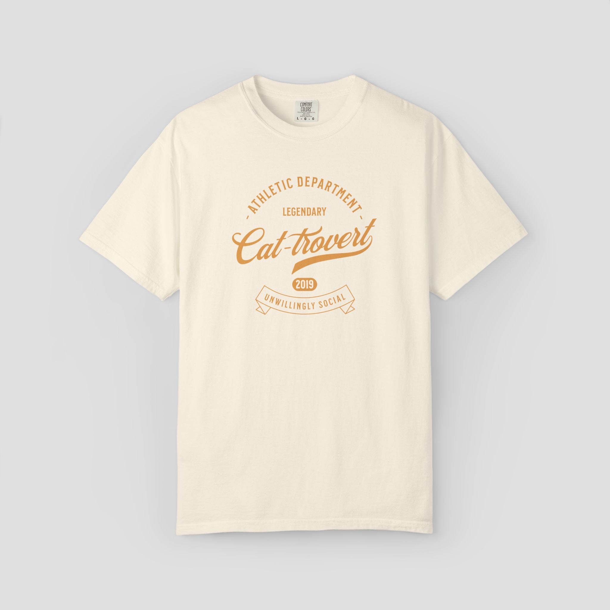 Cattrovert Unwilling Social T-Shirt