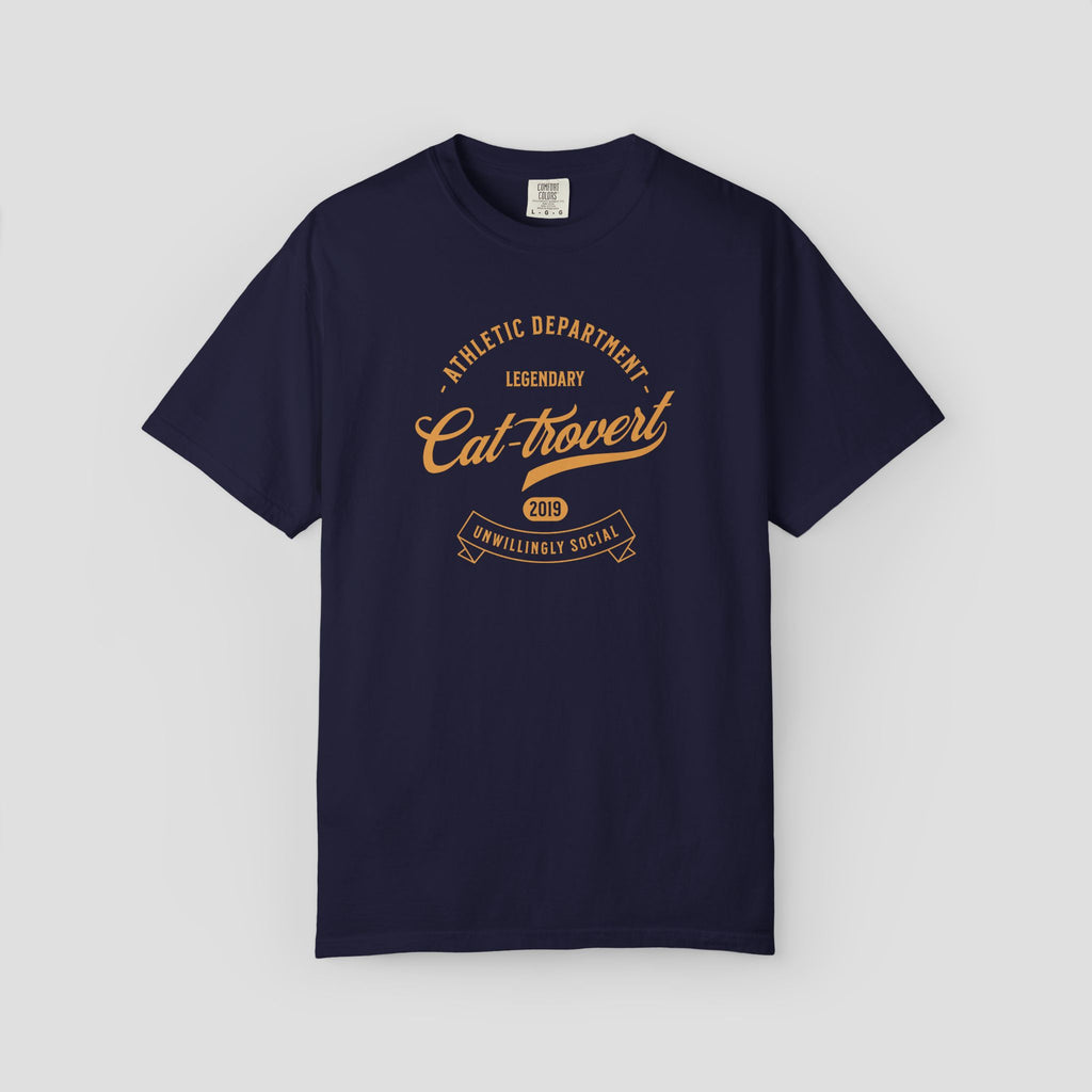 Cattrovert Unwilling Social T-Shirt