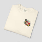 Cat Mom on Tattooed Heart T-Shirt