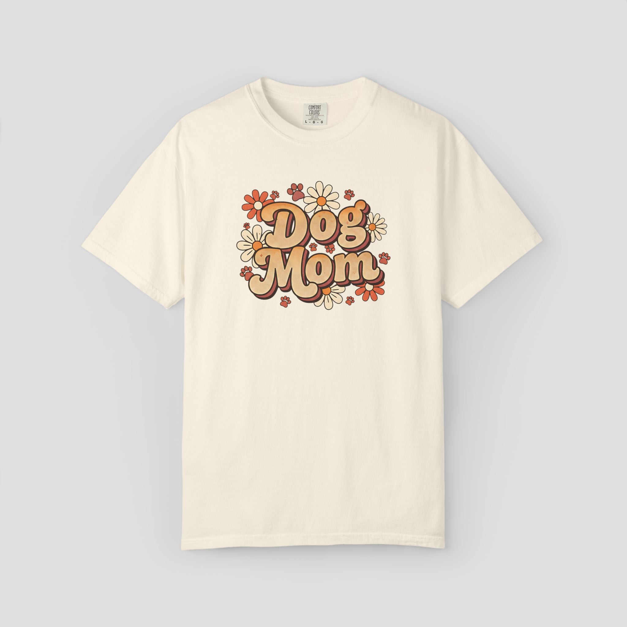 Dog Mom Floral T-shirt