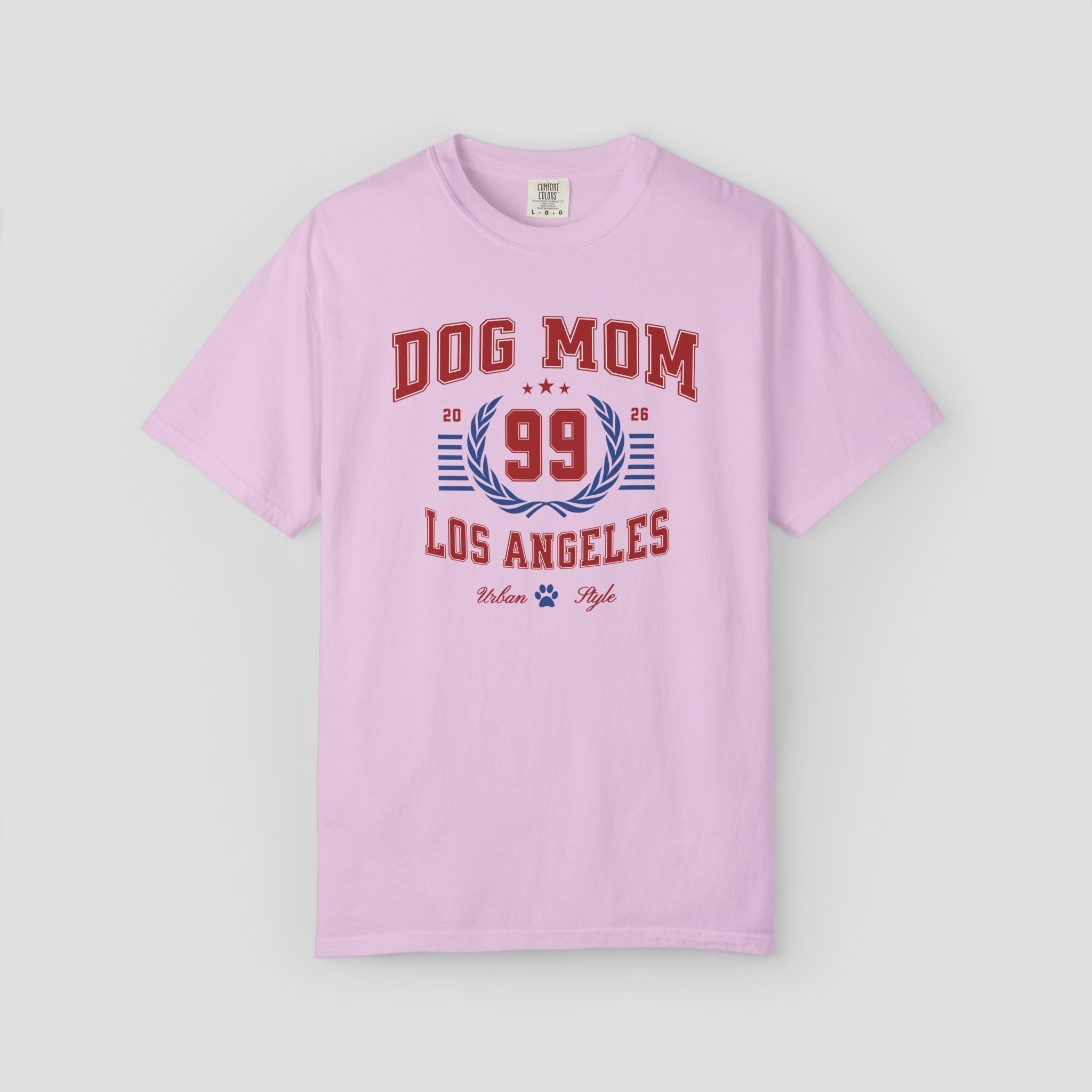 Dog Mom Los Angeles Vintage T-Shirt