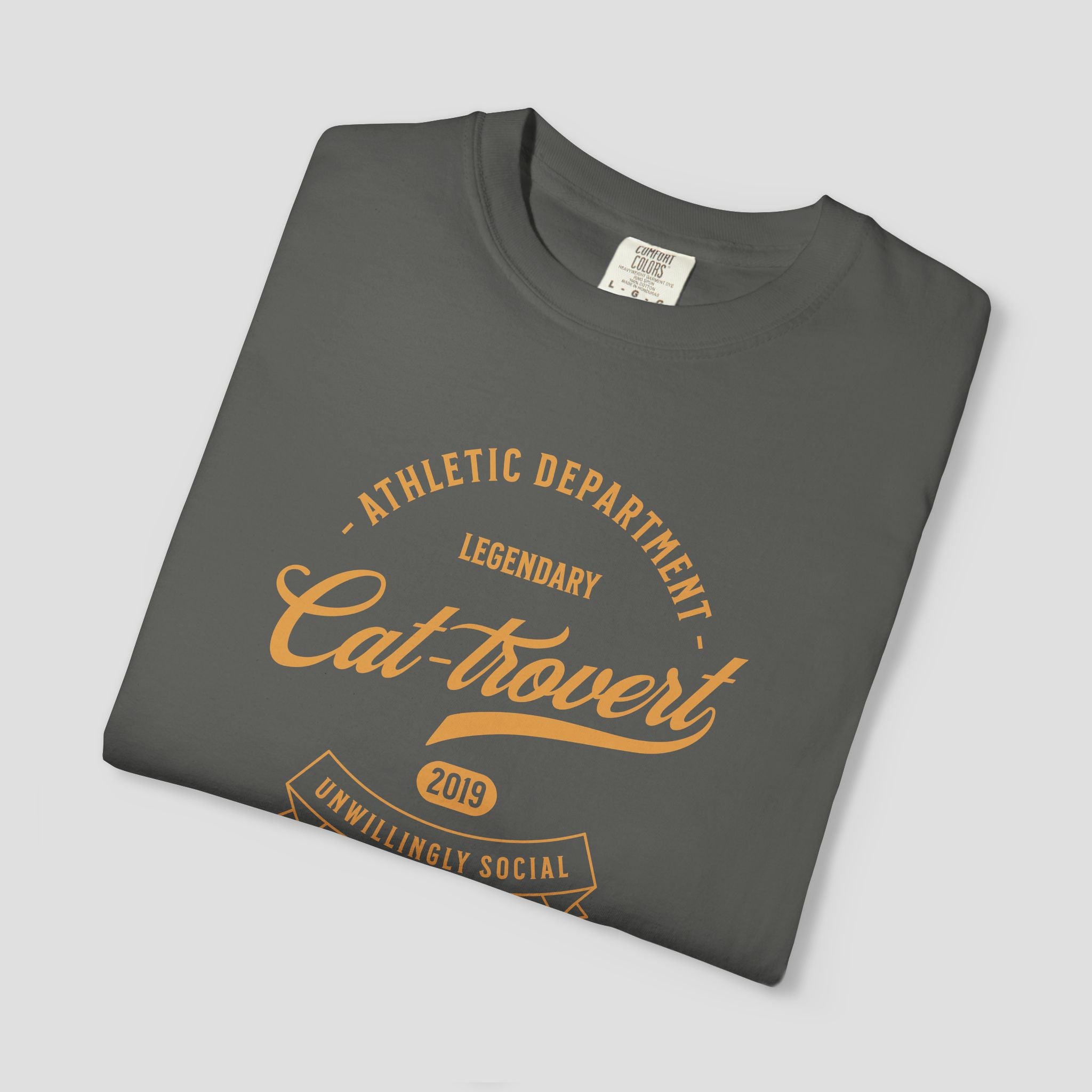 Cattrovert Unwilling Social T-Shirt