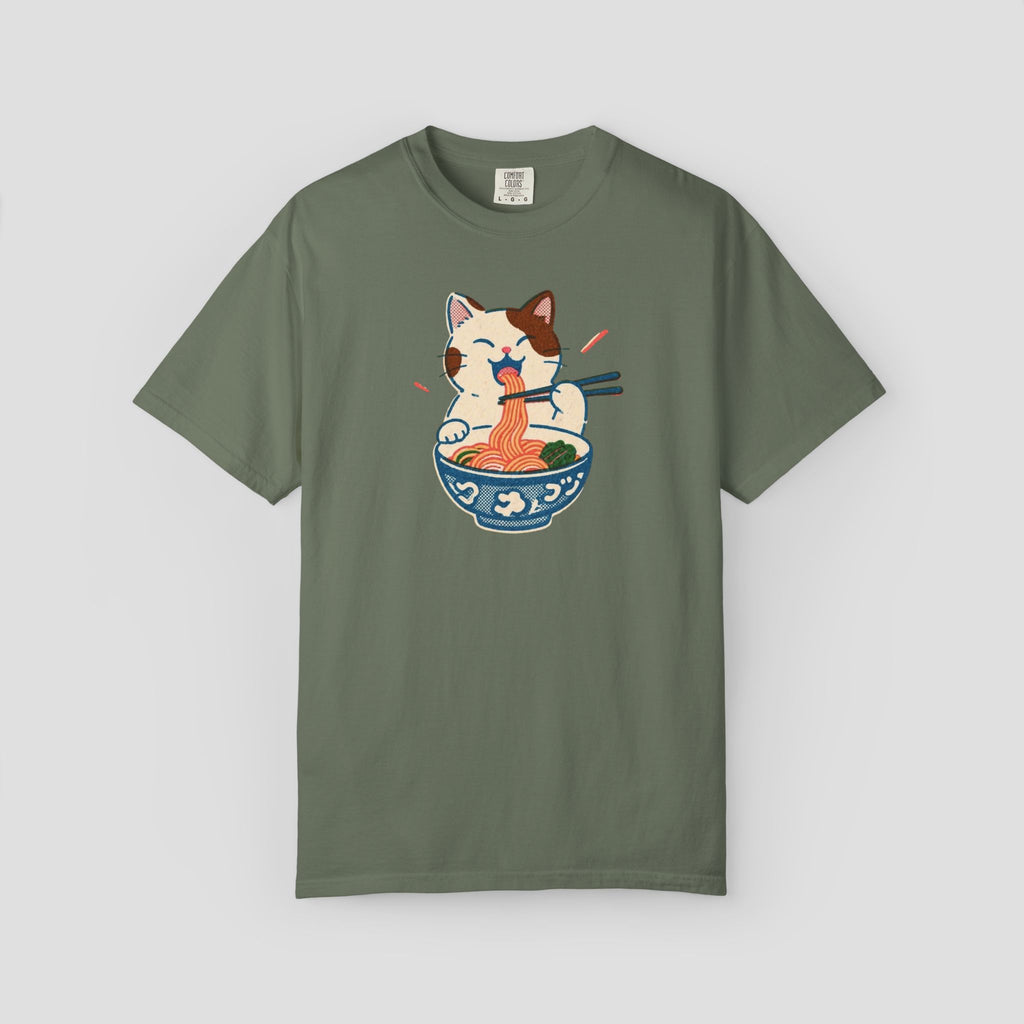 Retro Ramen Cat T-Shirt