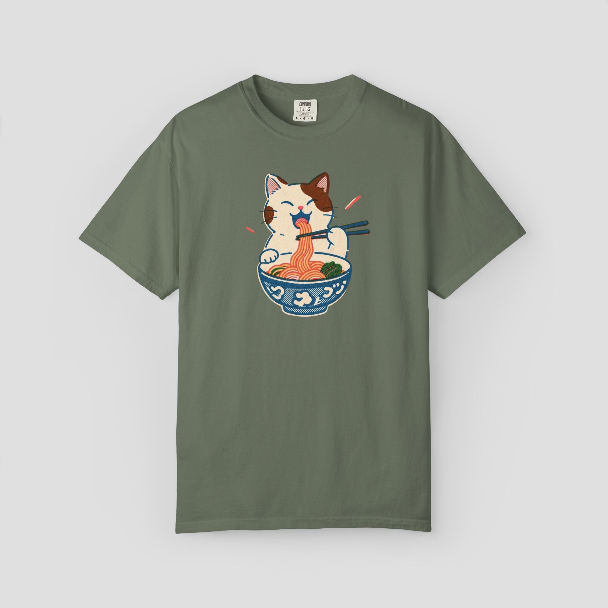 Retro Ramen Cat T-Shirt