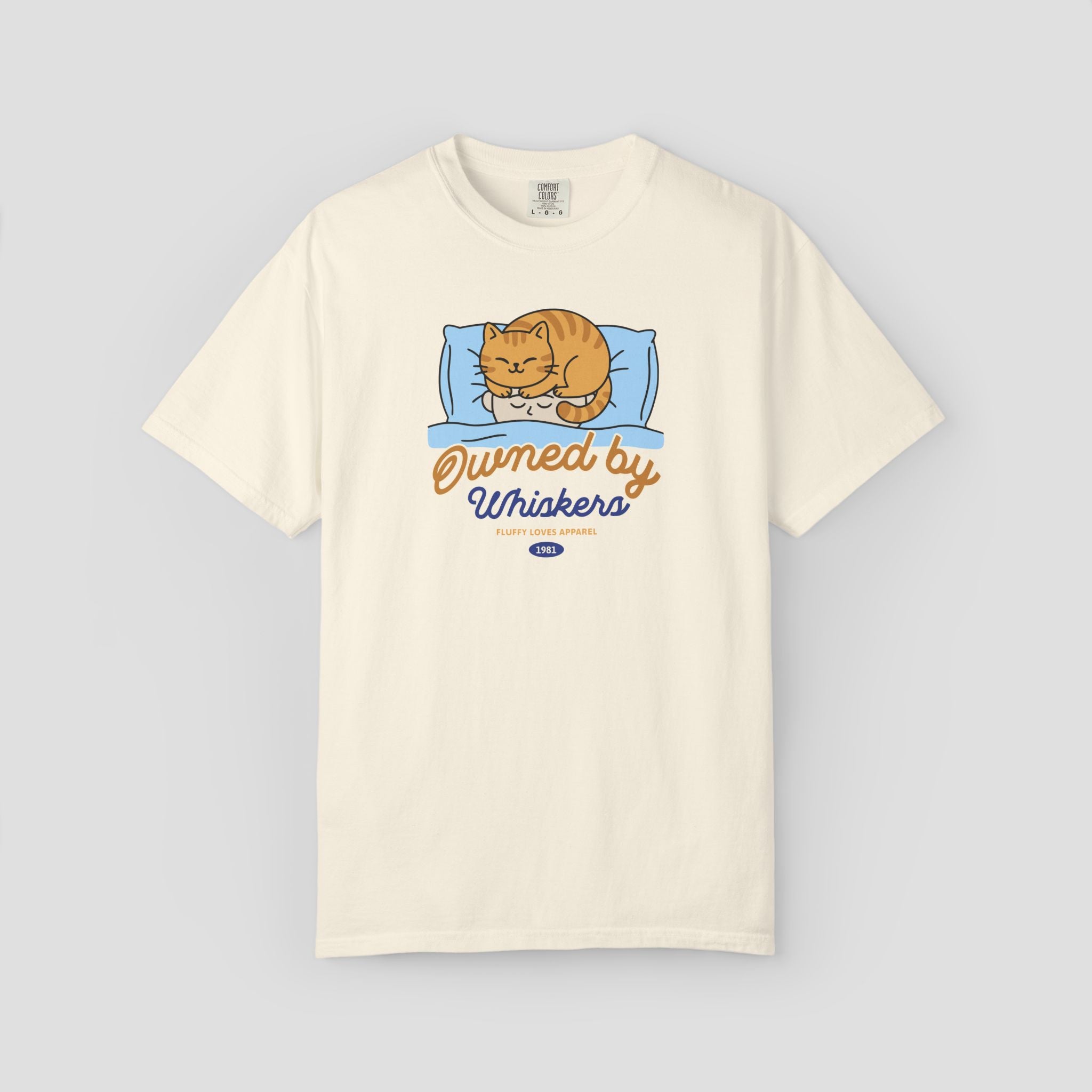 Owned by Whiskers Funny T-Shirt