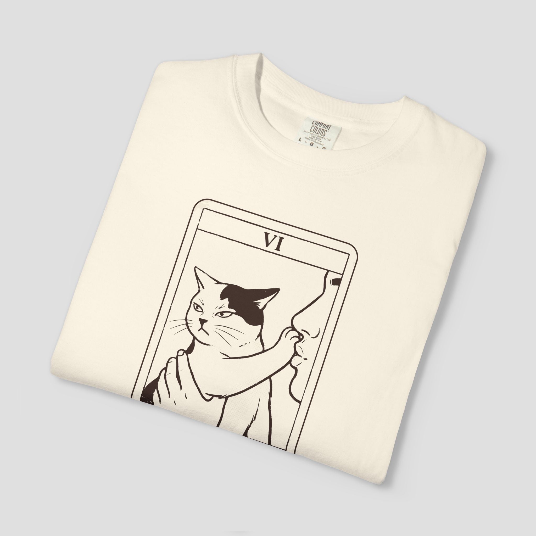 The Cat Lover Tarot Card T-Shirt