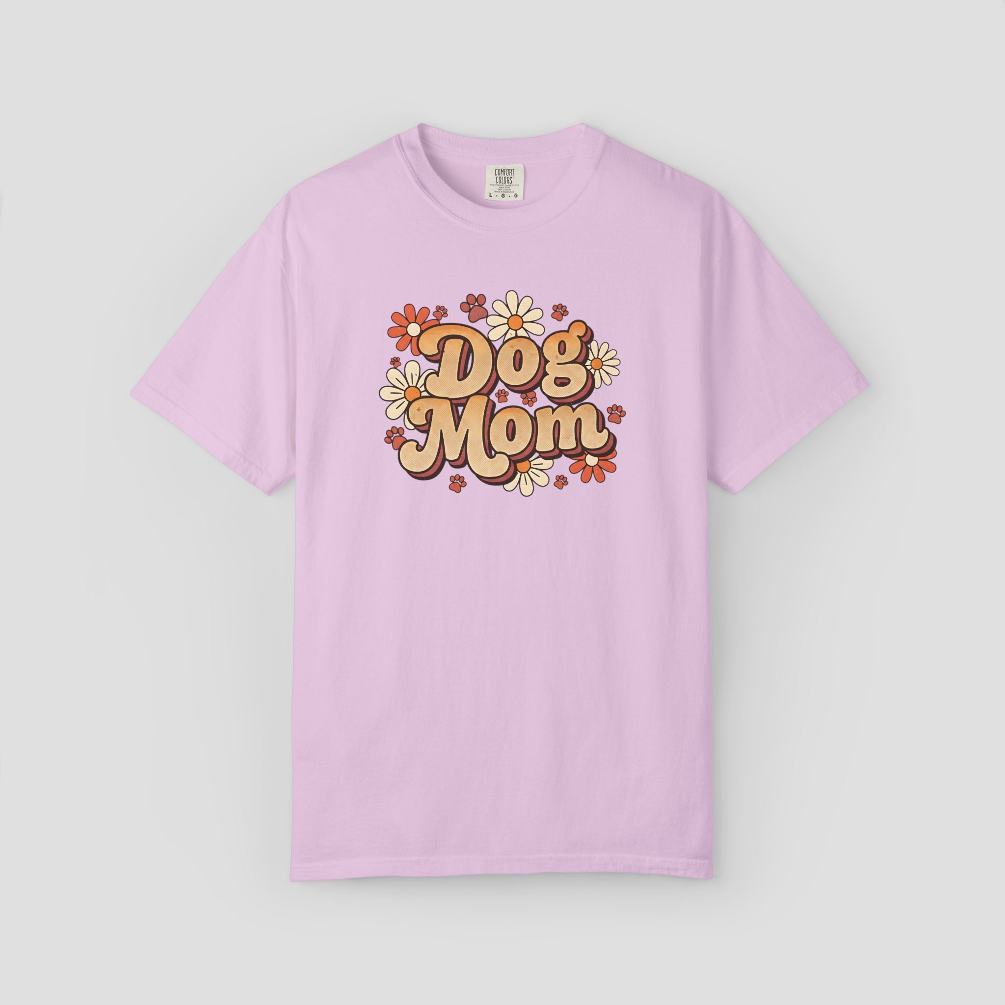 Dog Mom Floral T-shirt