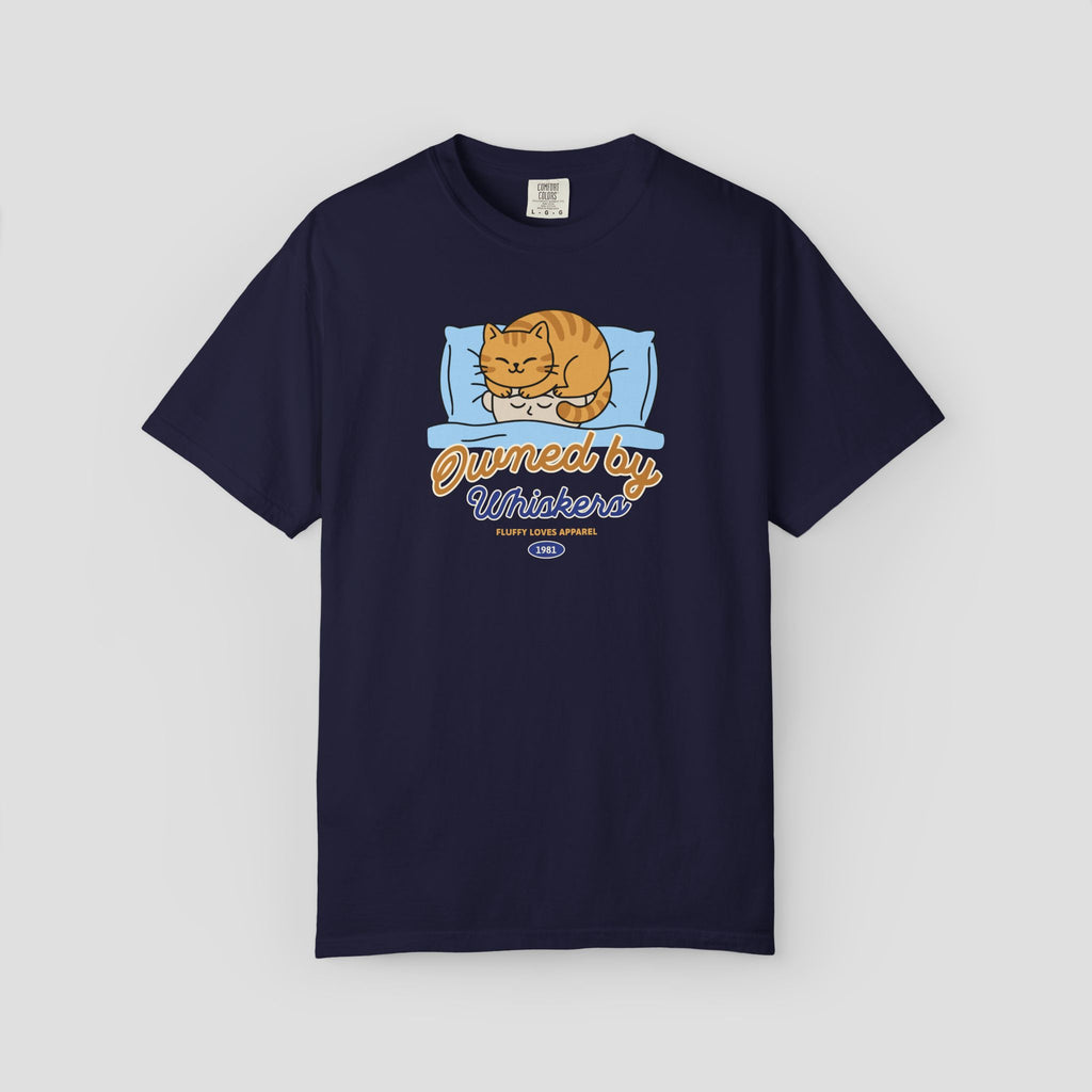 Owned by Whiskers Funny T-Shirt