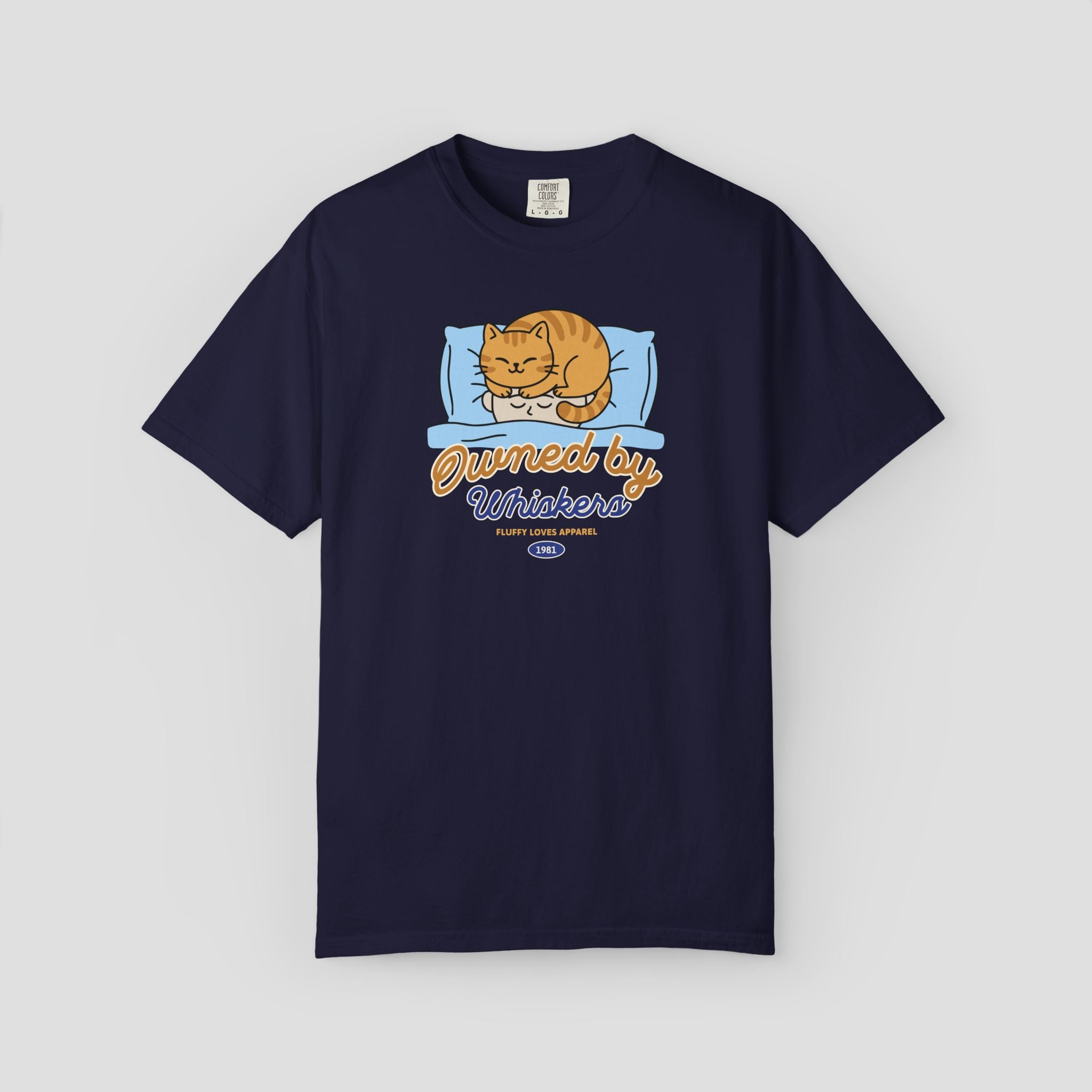 Owned by Whiskers Funny T-Shirt
