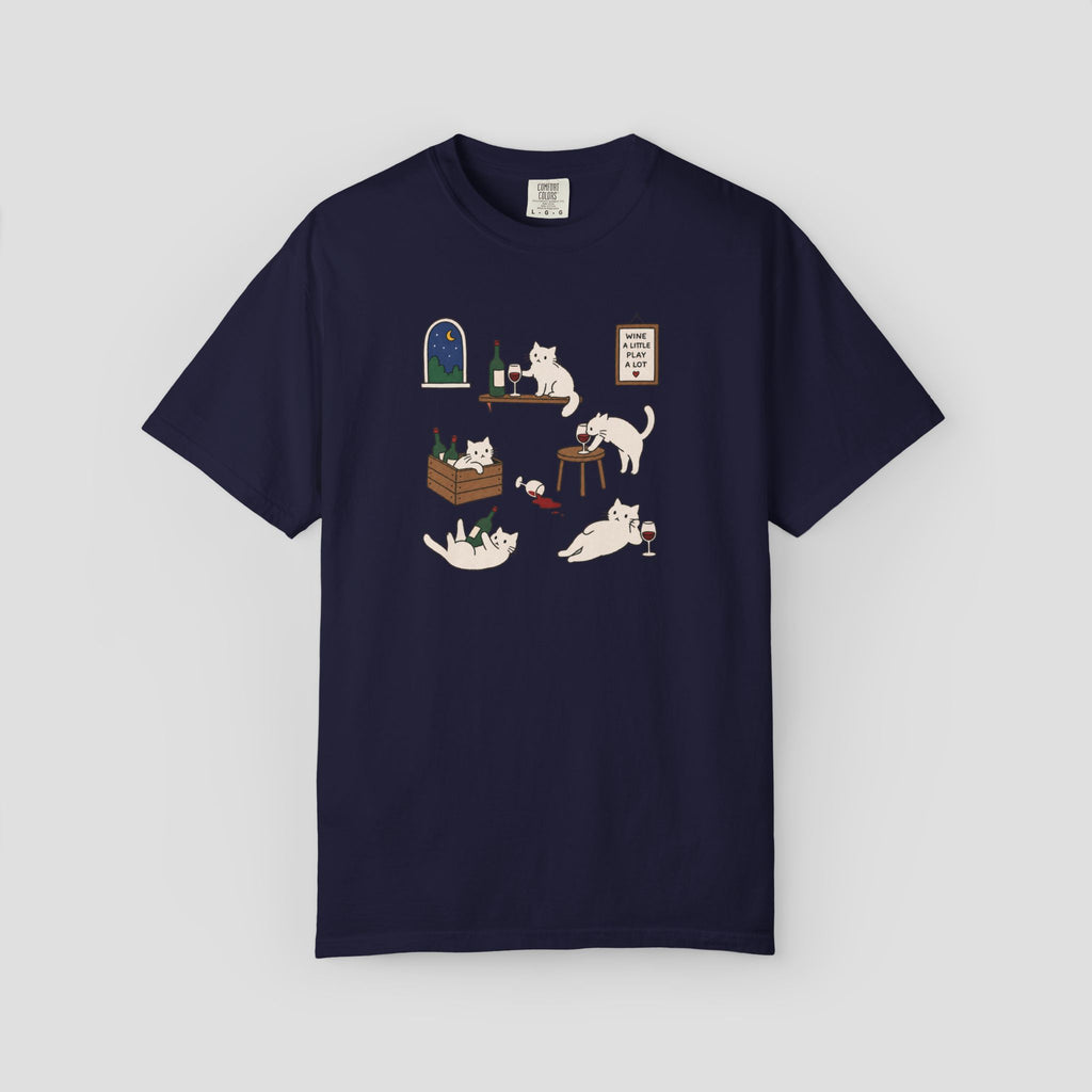 Cat & Wine Shirt