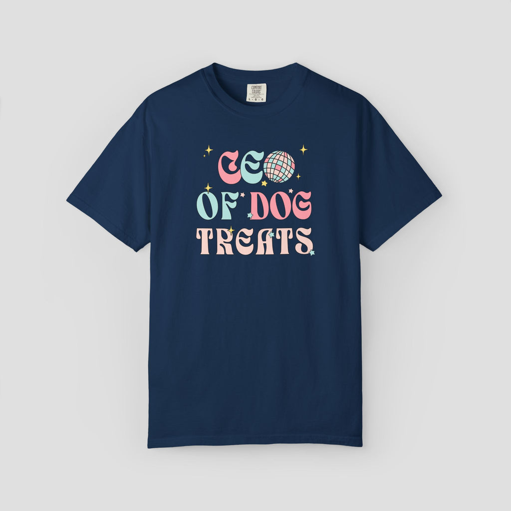 CEO of Dog Treats Groovy Fun T-Shirt