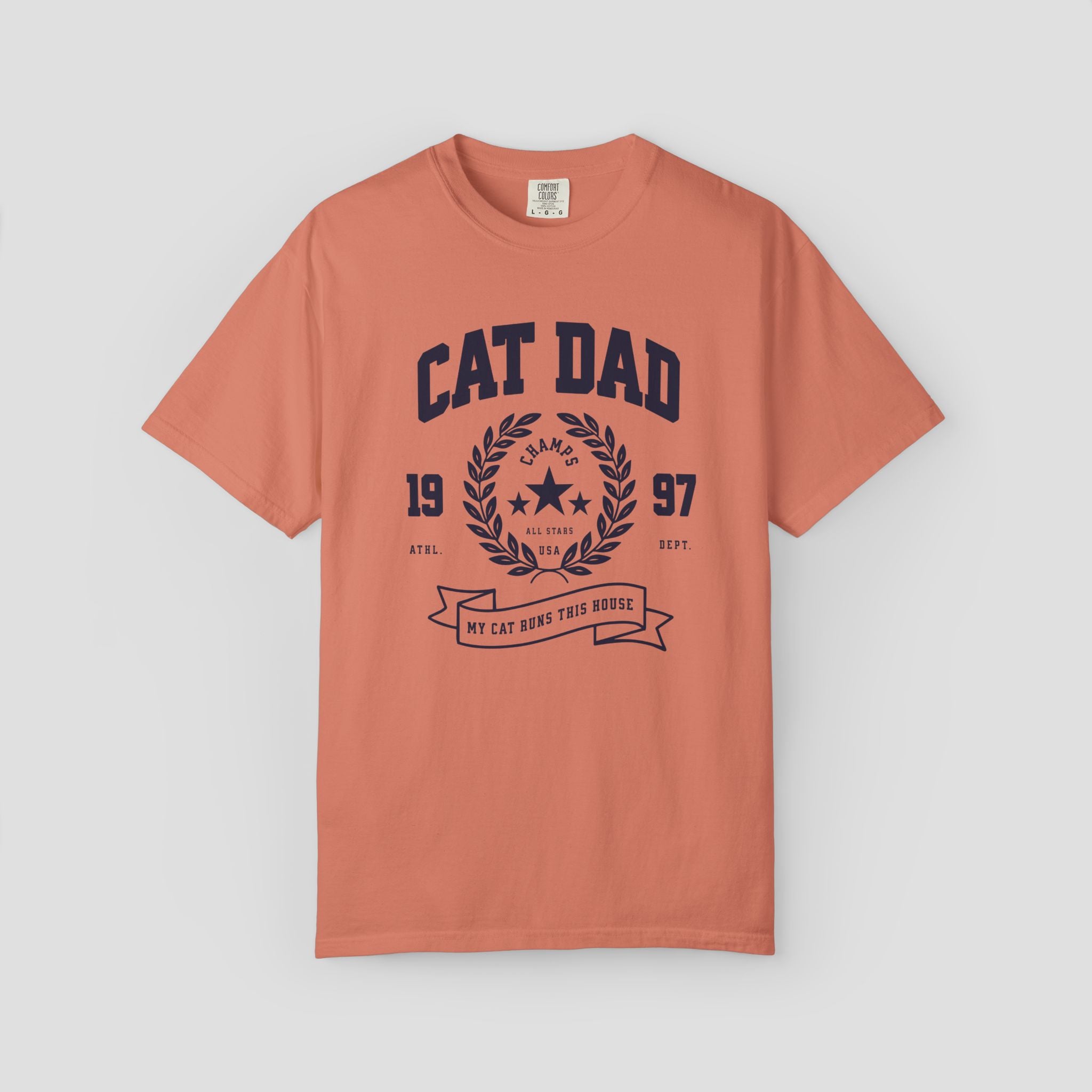 Vintage Cat Dad T-Shirt