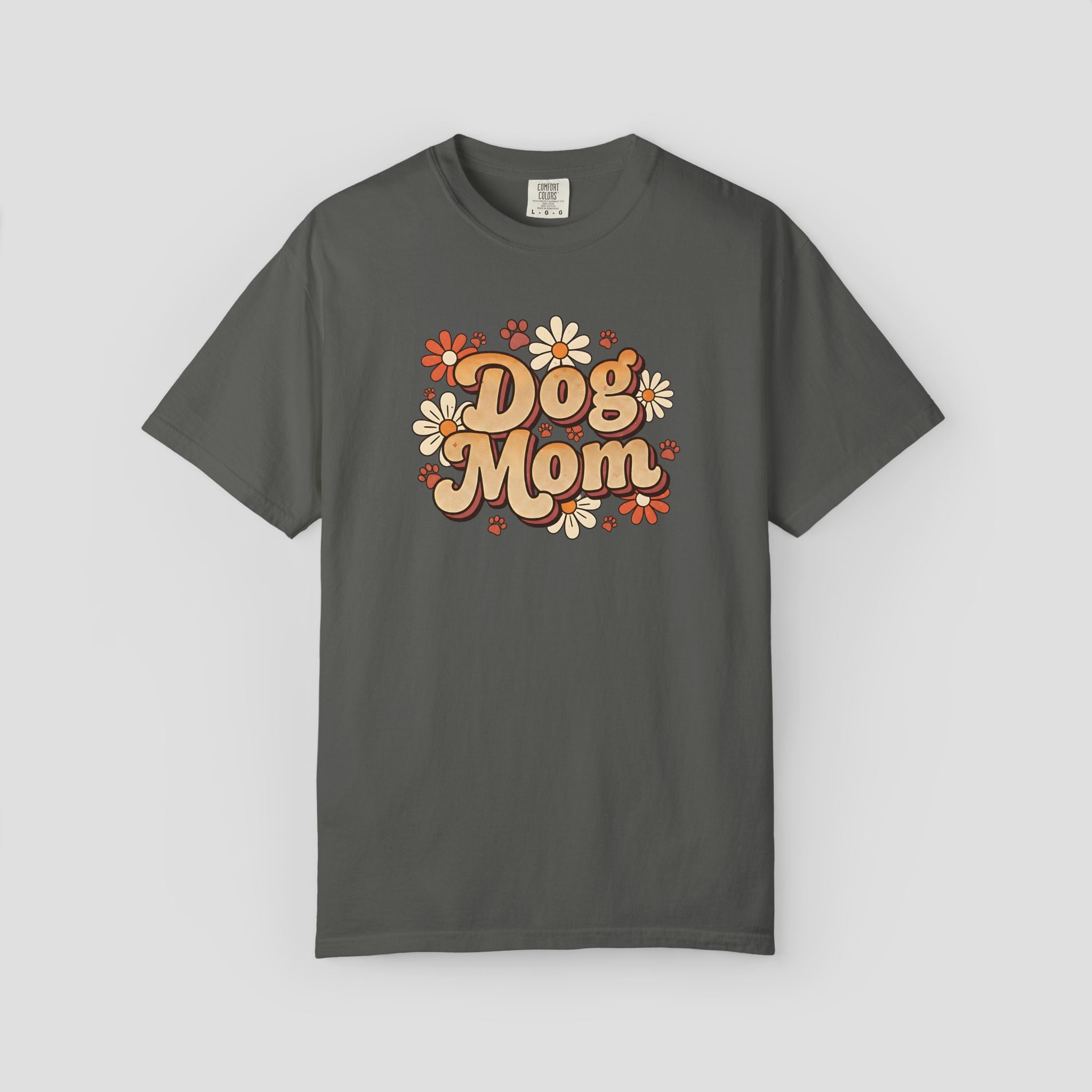 Dog Mom Floral T-shirt