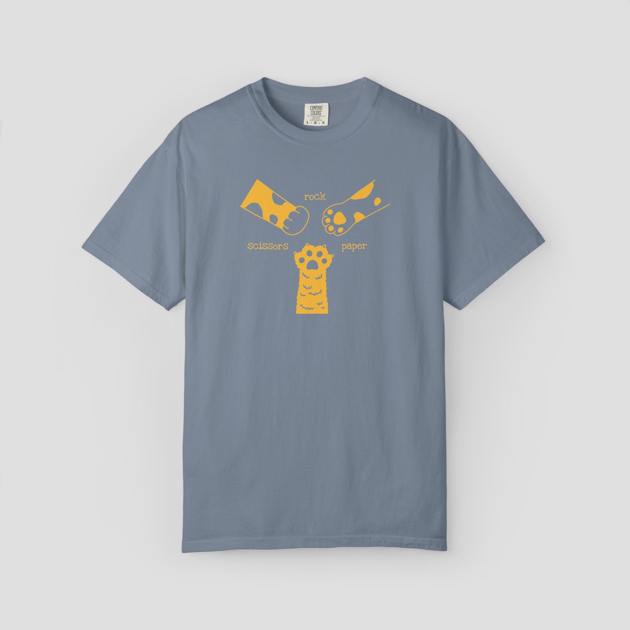 Rock Paper Scissors Cat Paw T-Shirt