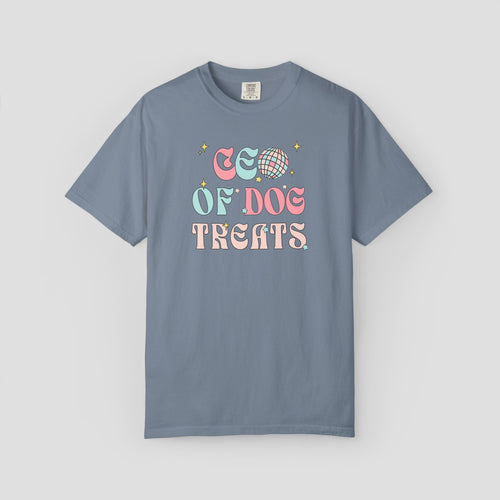 CEO of Dog Treats Groovy Fun T-Shirt