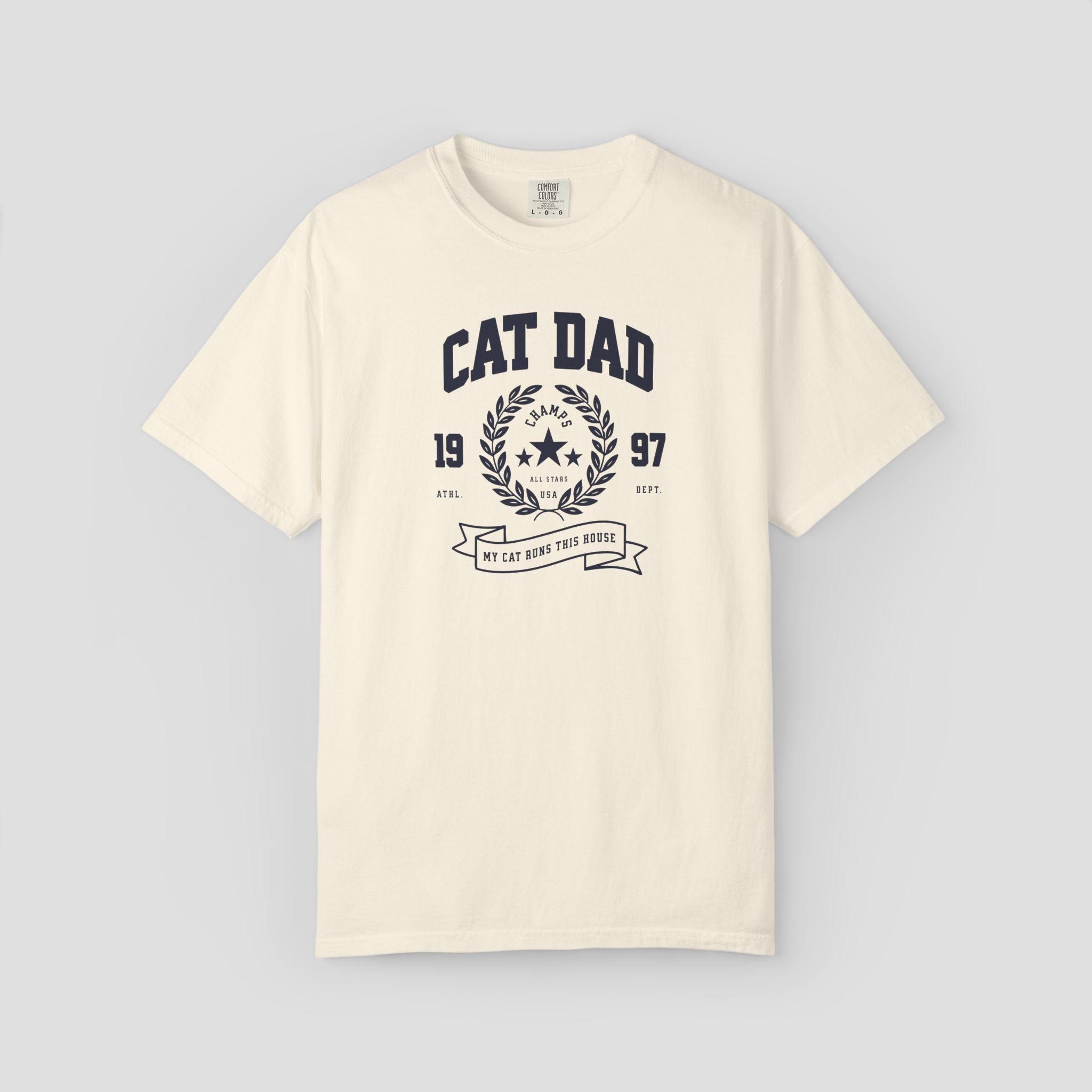 Vintage Cat Dad T-Shirt