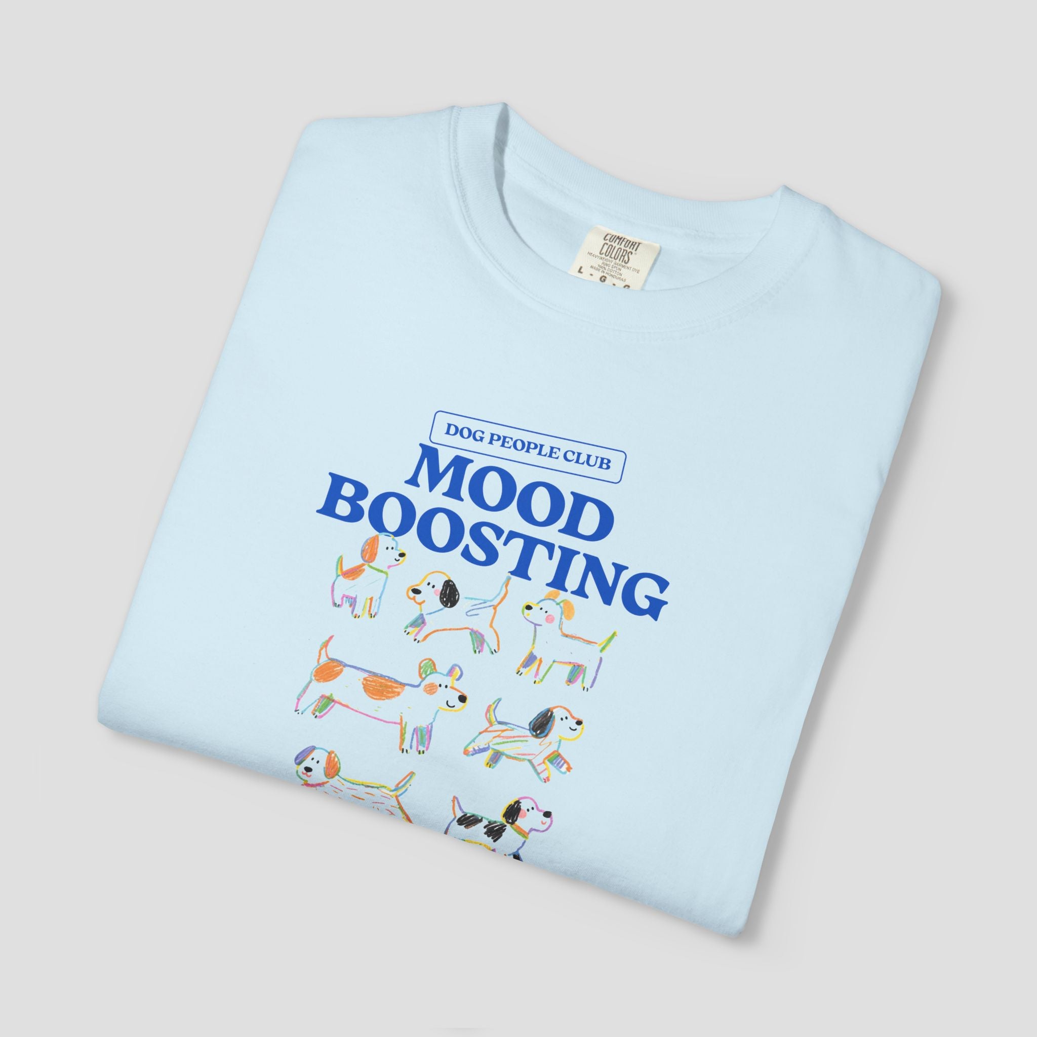 Mood Boosting Dog People Club T-Shirt