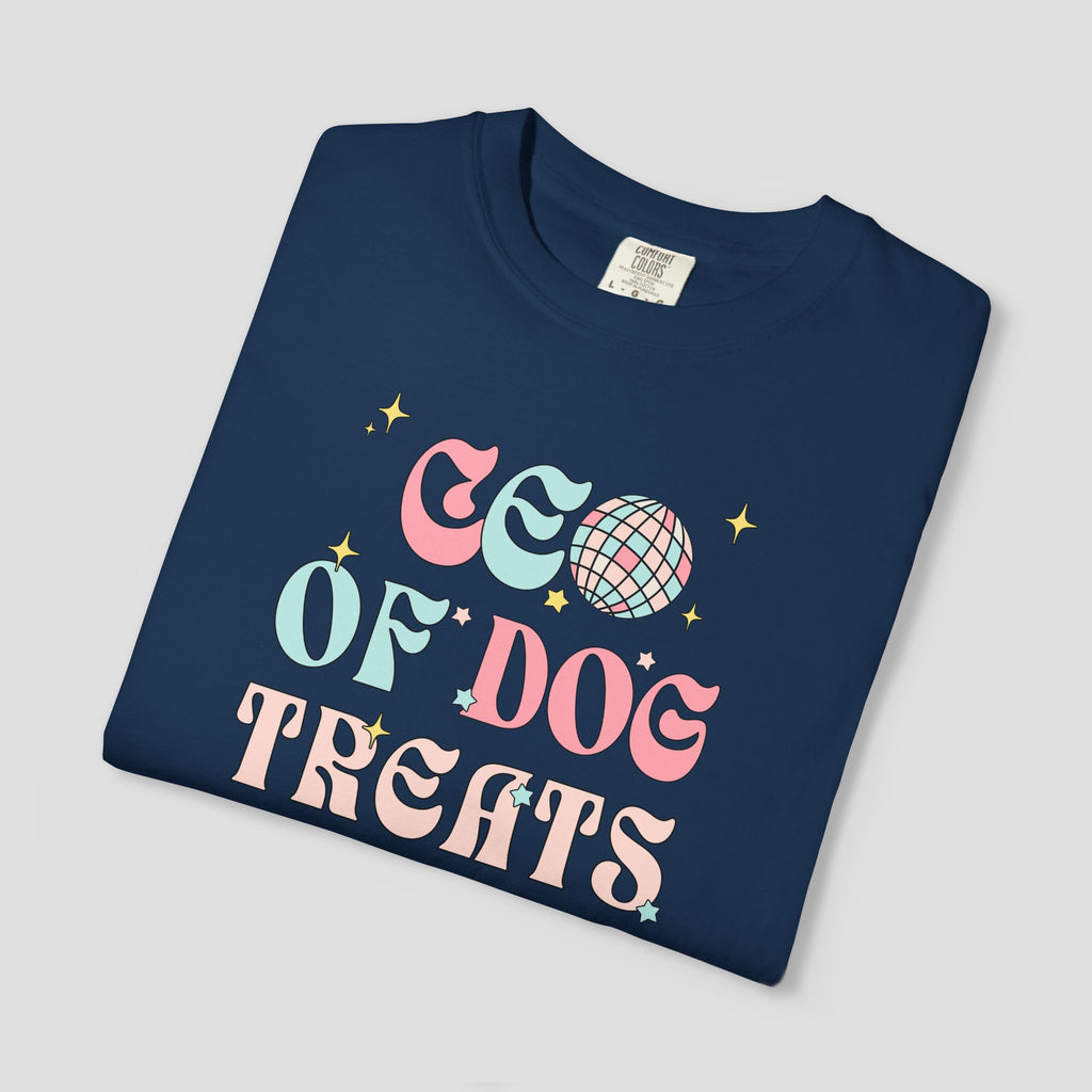CEO of Dog Treats Groovy Fun T-Shirt