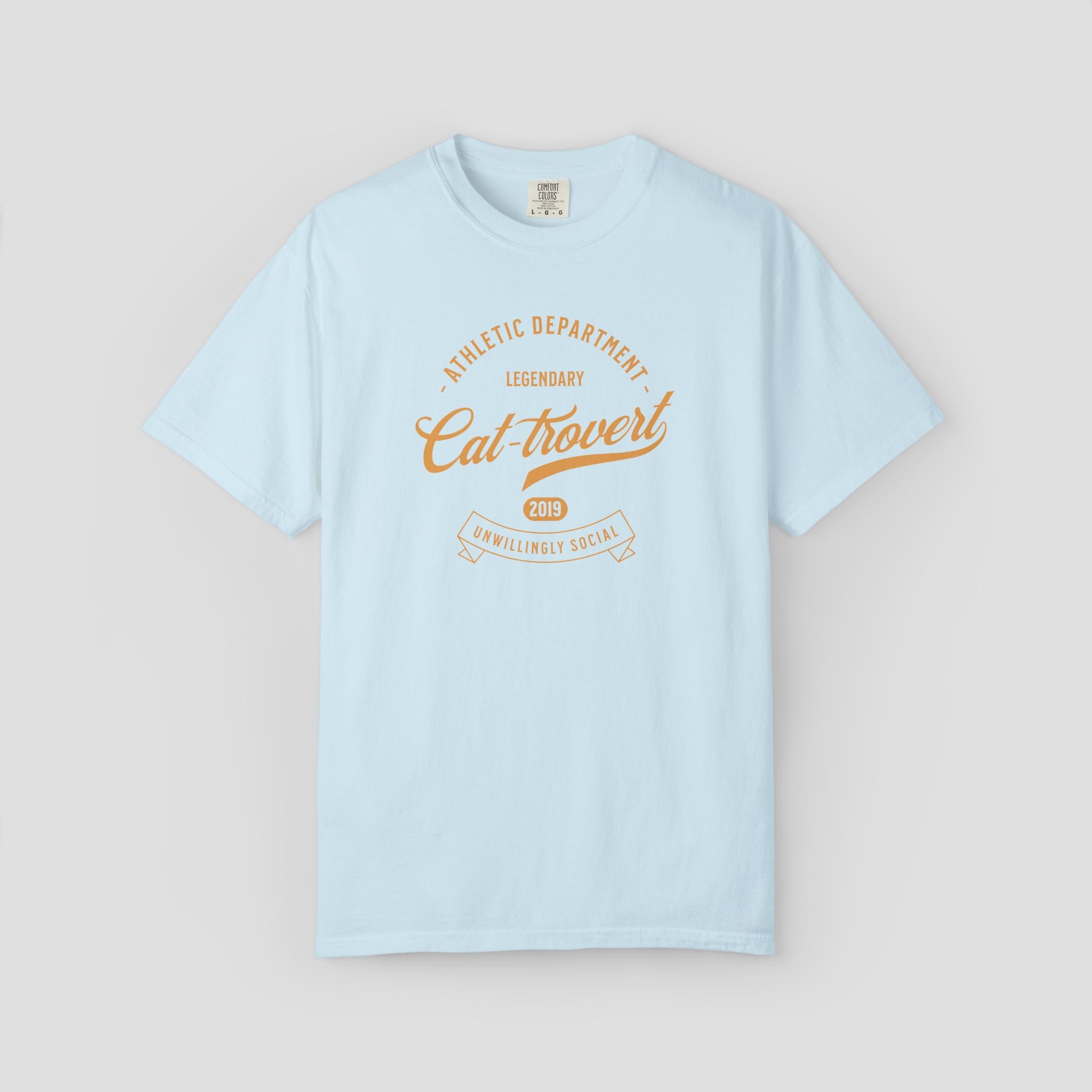 Cattrovert Unwilling Social T-Shirt