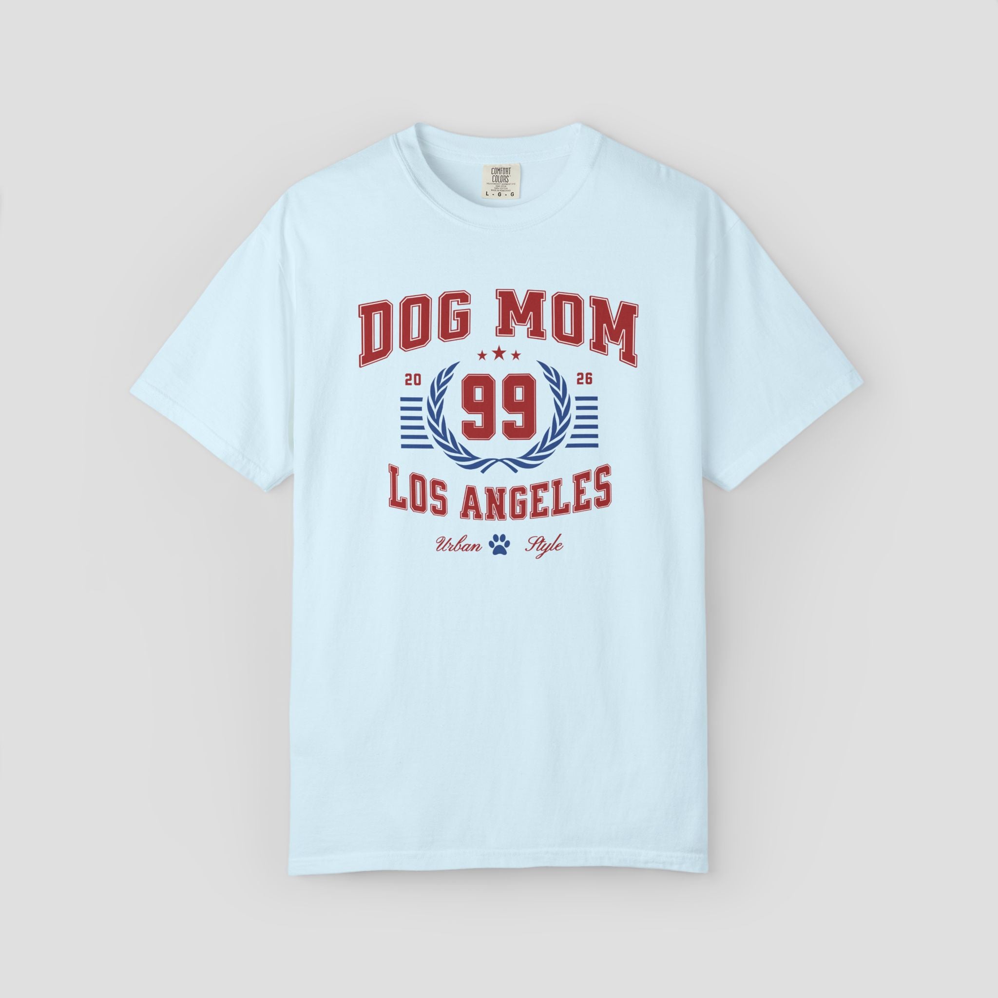 Dog Mom Los Angeles Vintage T-Shirt