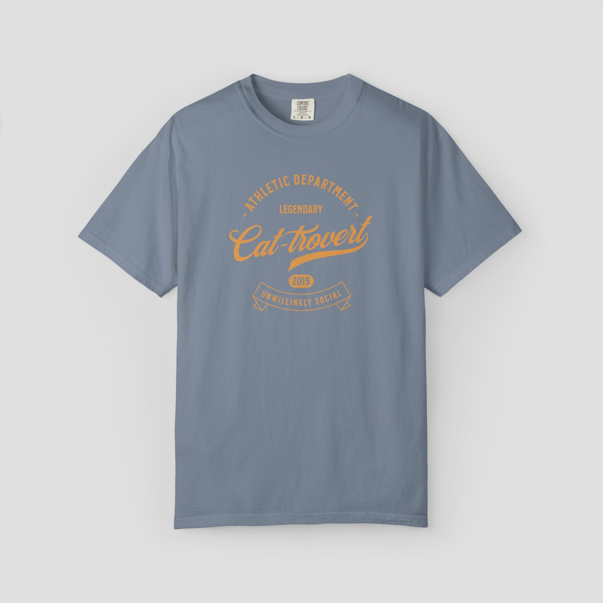 Cattrovert Unwilling Social T-Shirt