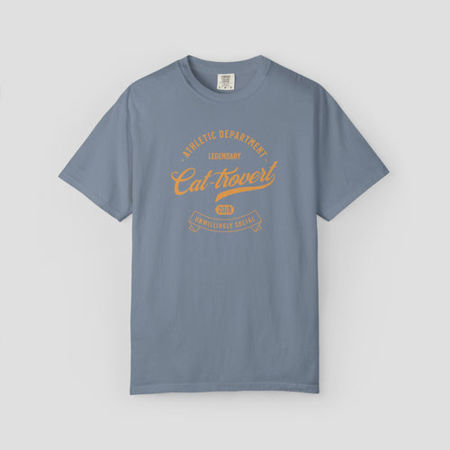 Cattrovert Unwilling Social T-Shirt