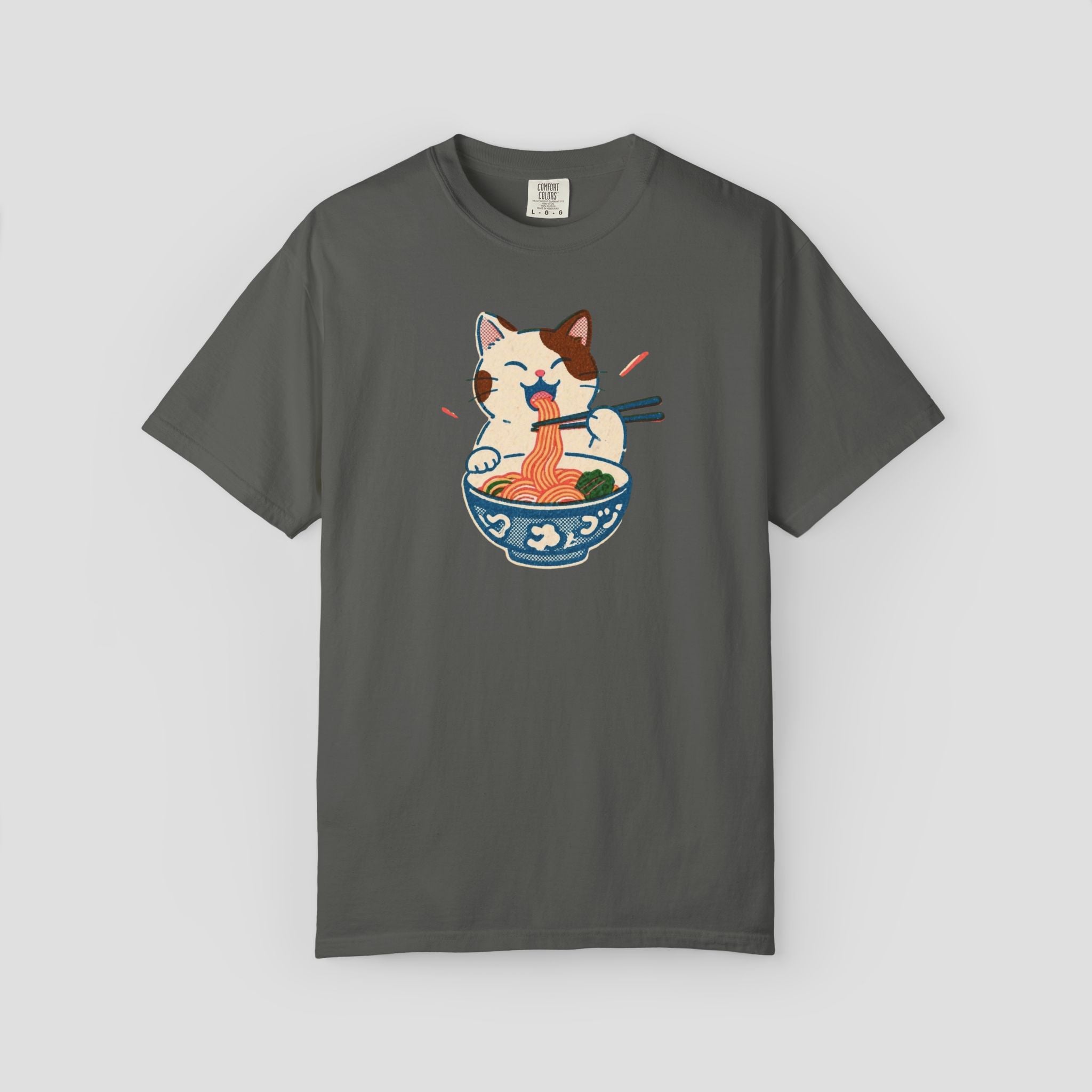 Retro Ramen Cat T-Shirt