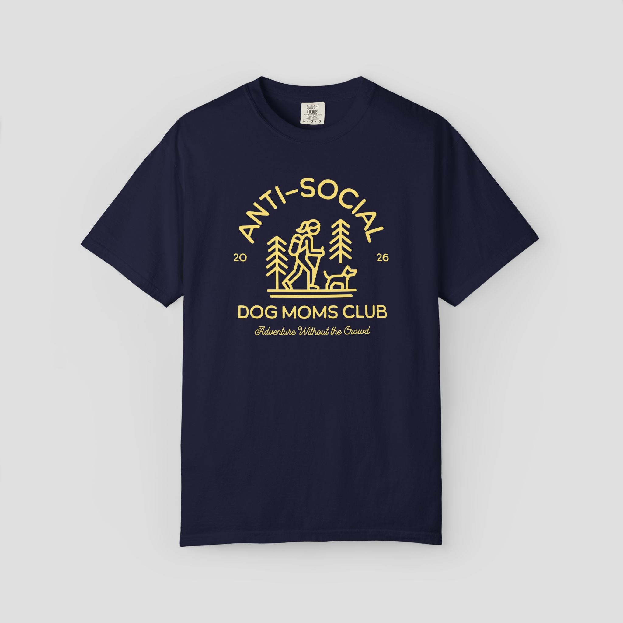 Anti-Social Dog Moms Club T-Shirt