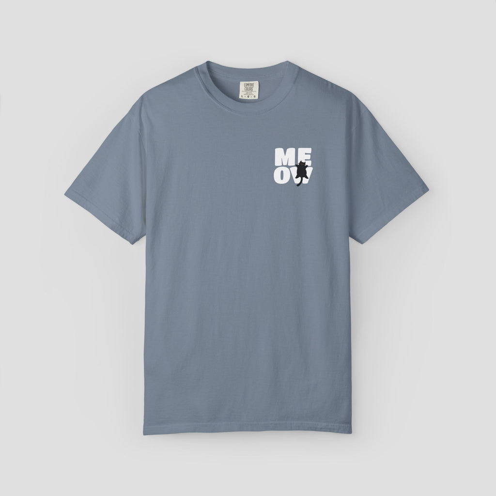Black Cat MEOW T-Shirt