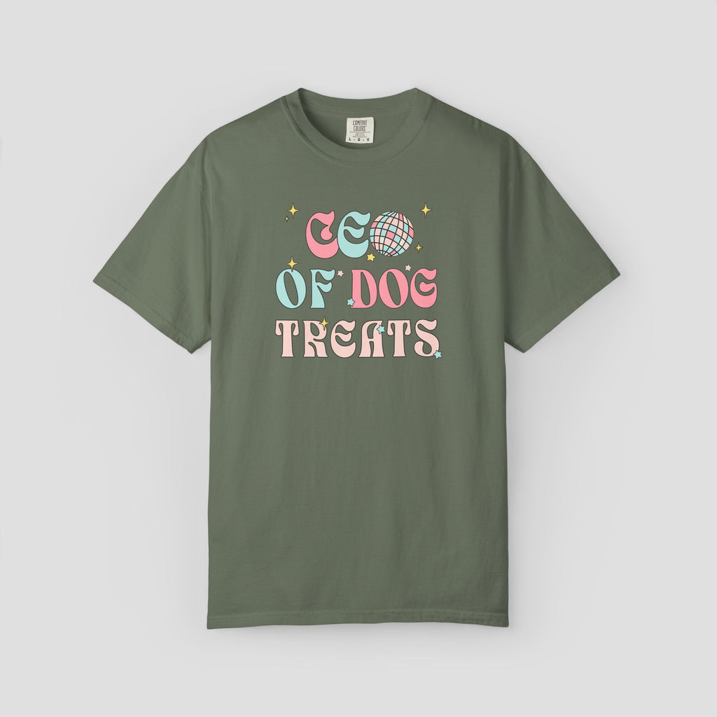 CEO of Dog Treats Groovy Fun T-Shirt
