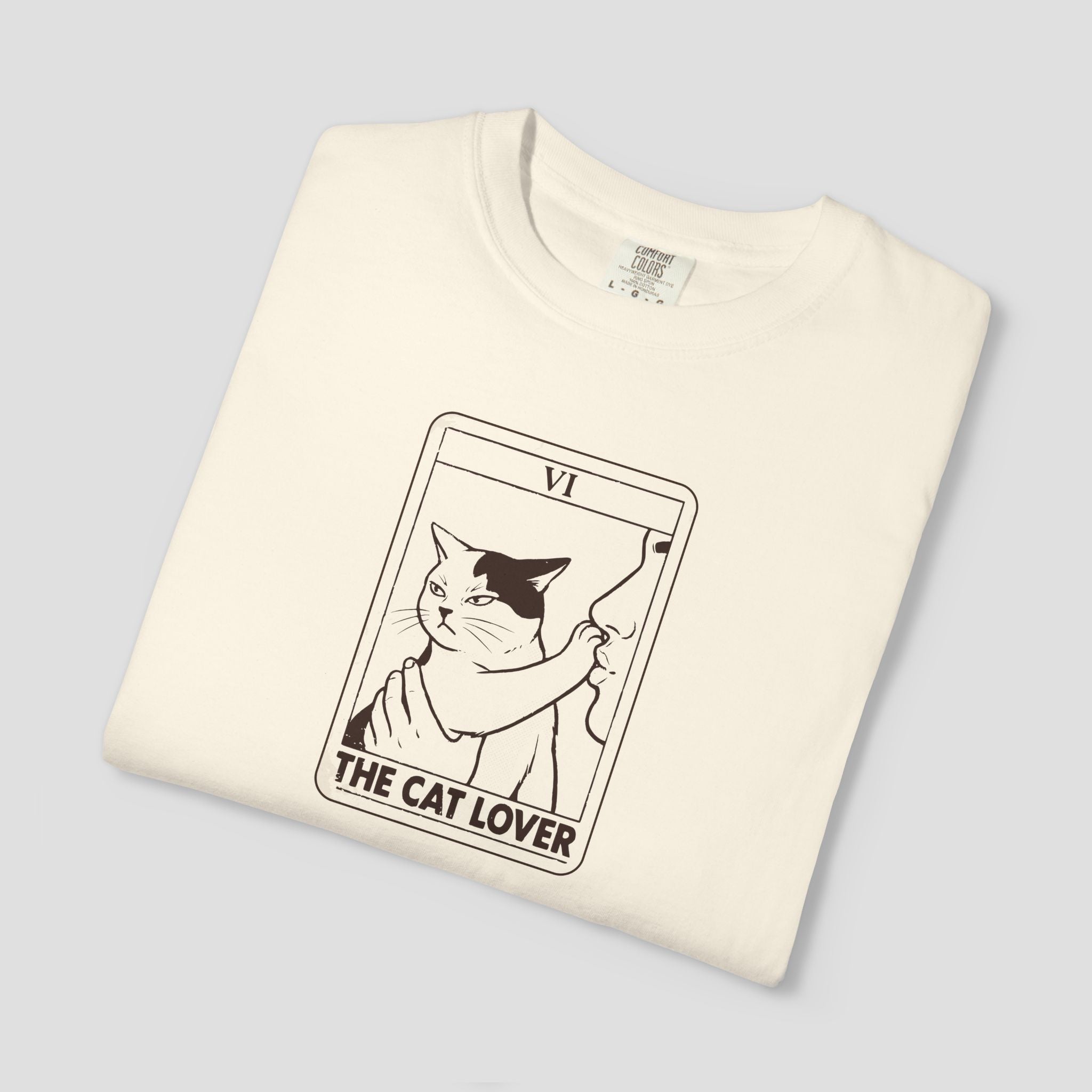 The Cat Lover Tarot Card T-Shirt