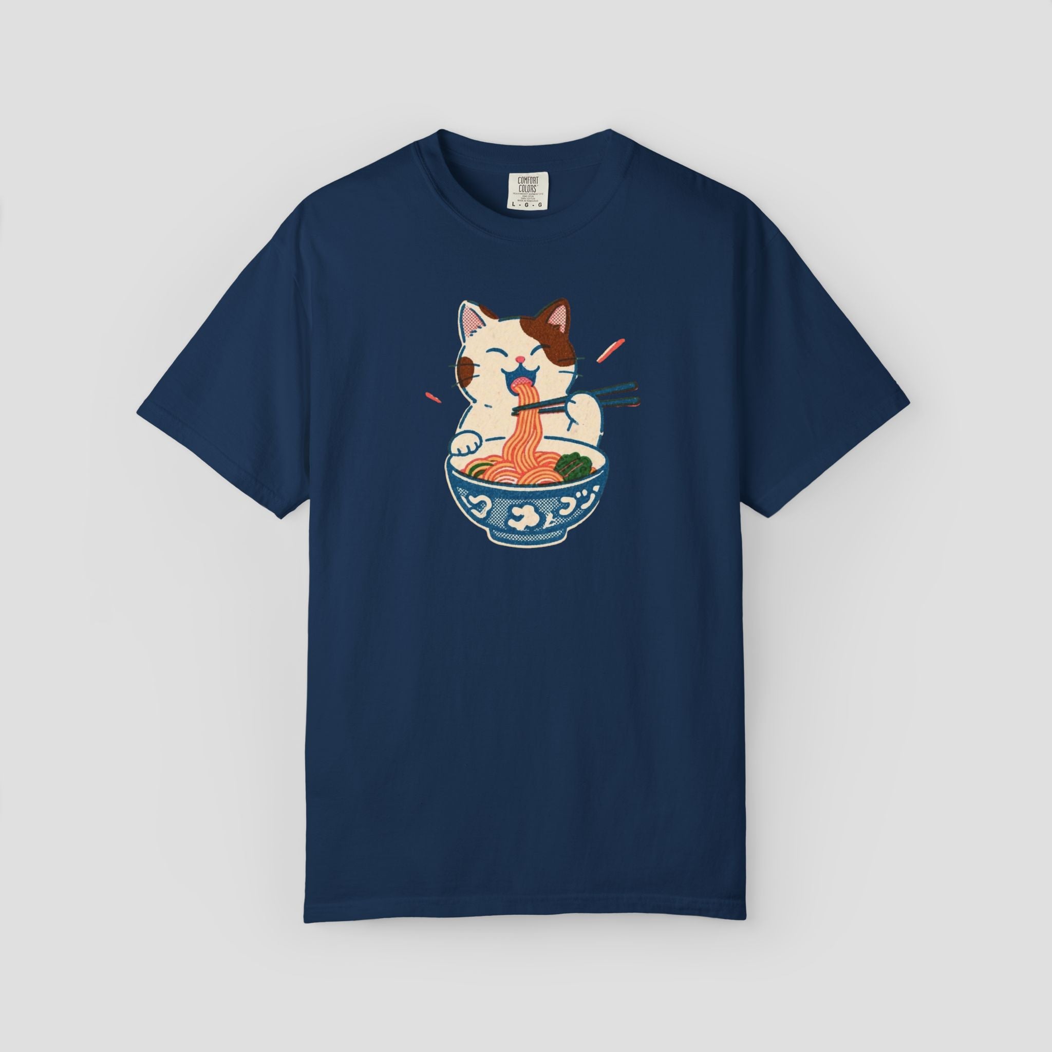 Retro Ramen Cat T-Shirt