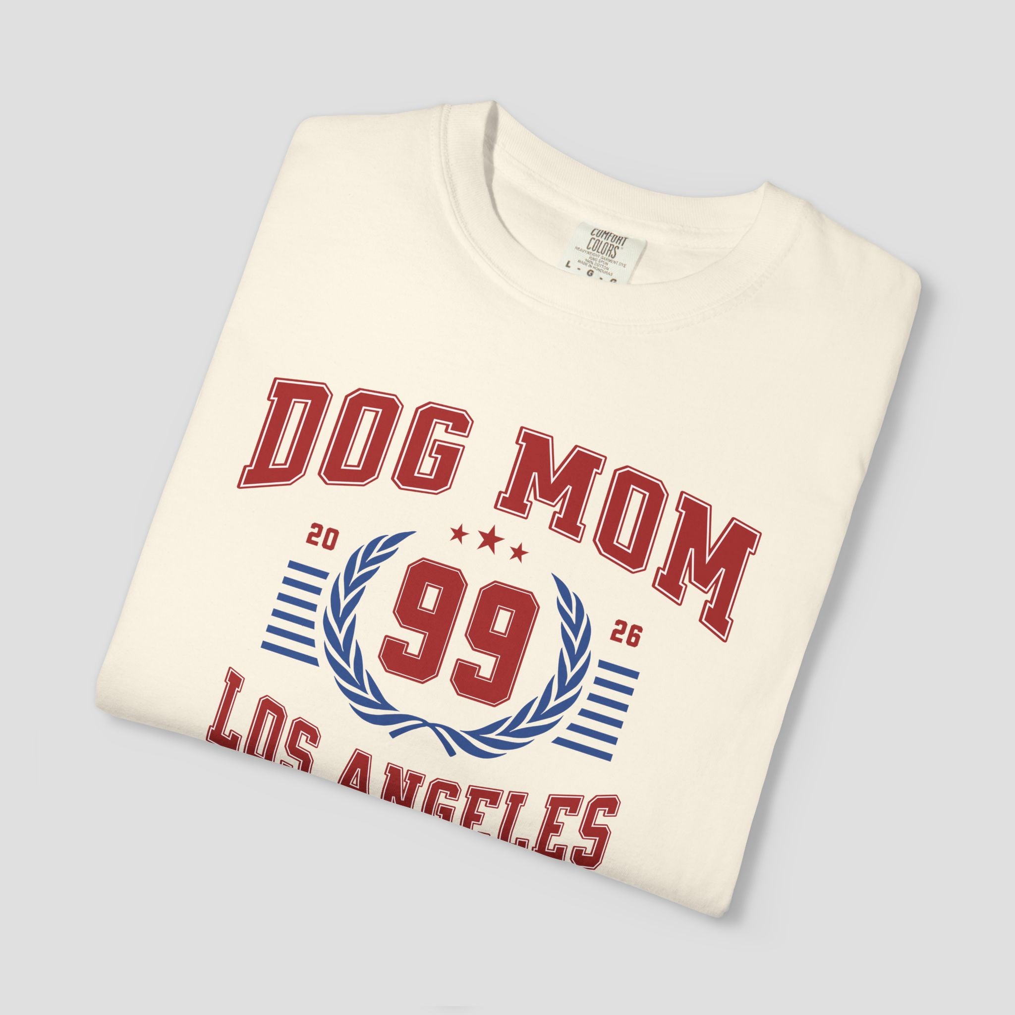 Dog Mom Los Angeles Vintage T-Shirt