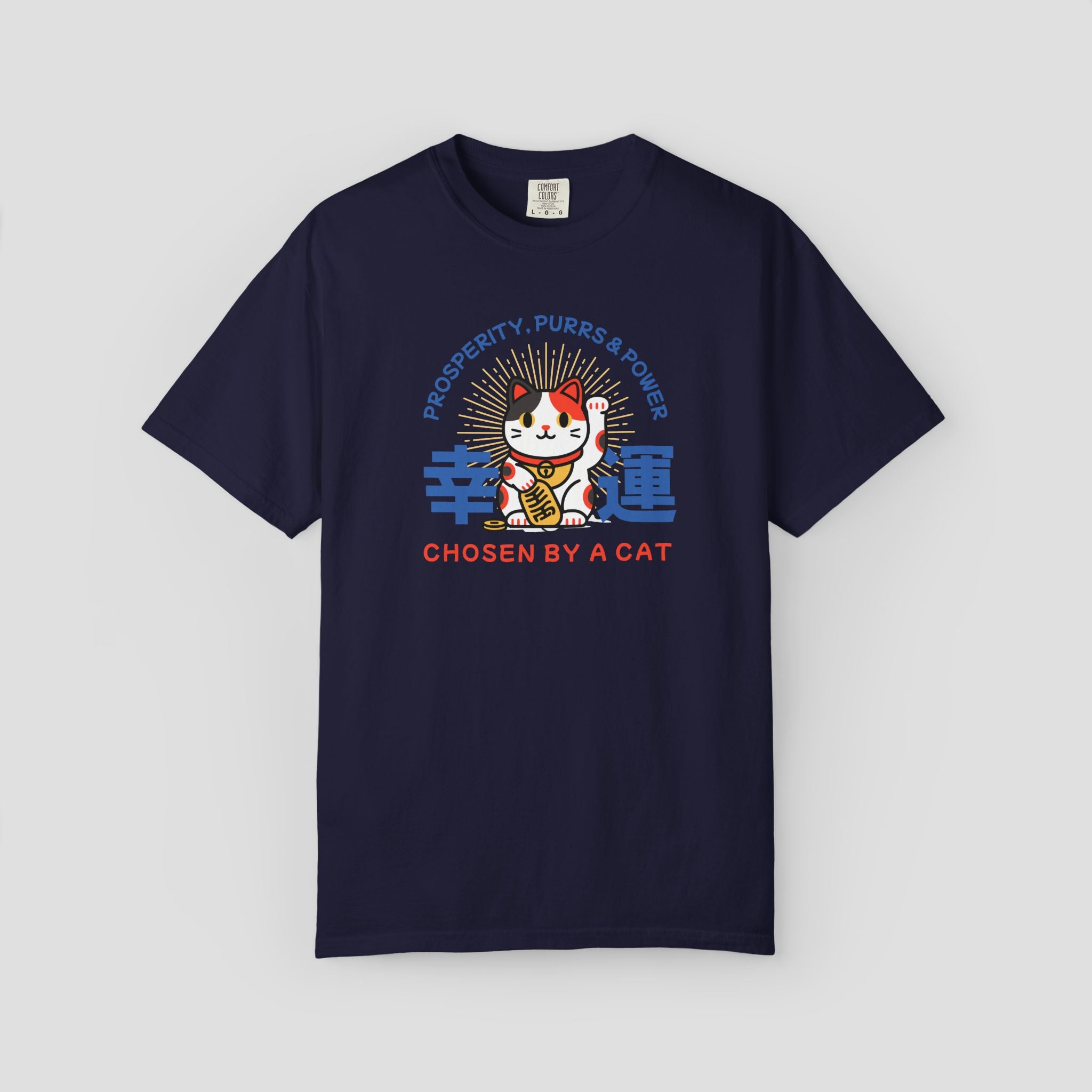 Maneki Neko Lucky Cat T-Shirt