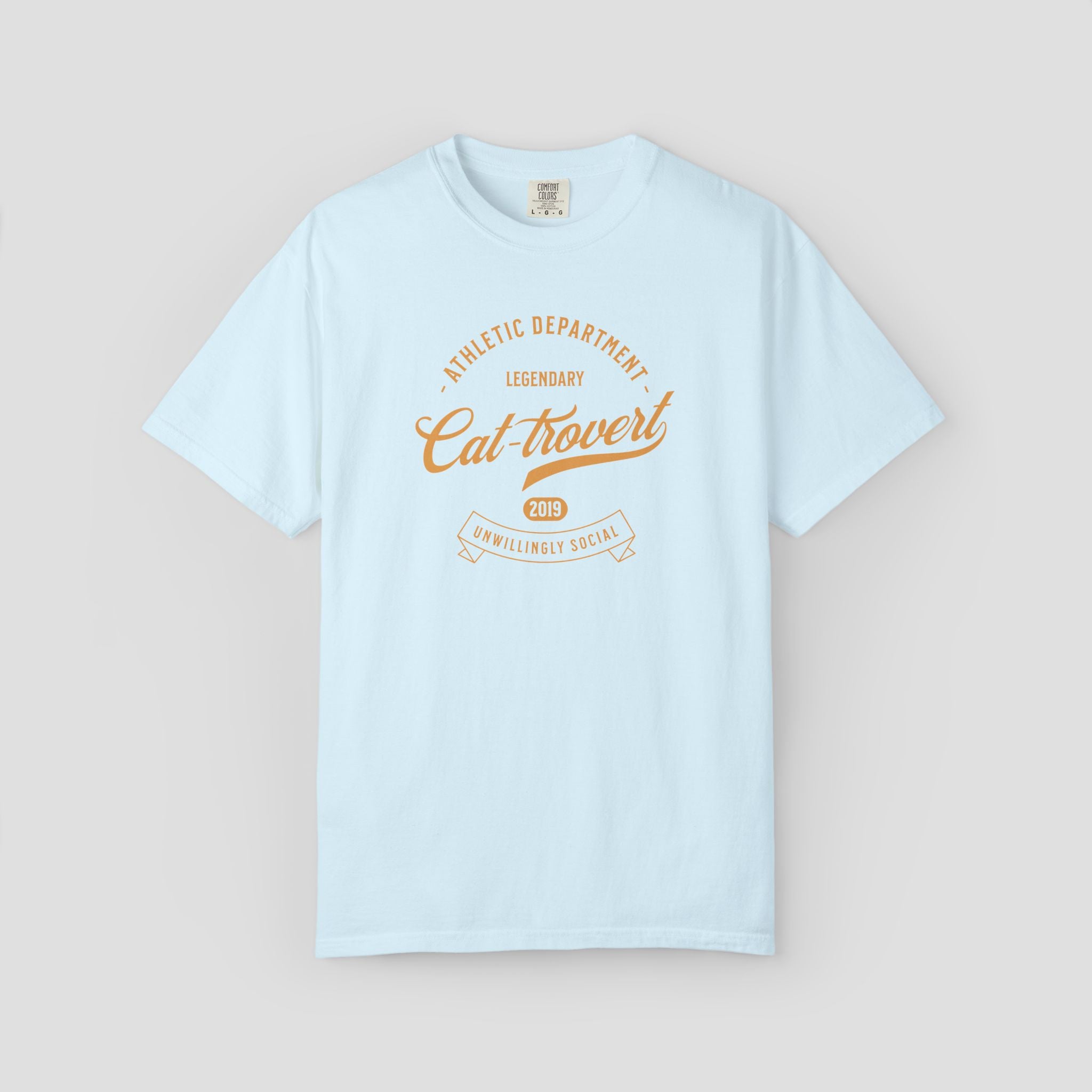 Cattrovert Unwilling Social T-Shirt