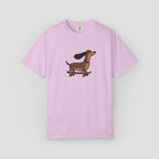 Happy Skating Dachshund T-Shirt