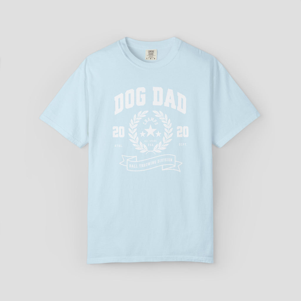 Dog Dad Ball Throwing Division T-shirt