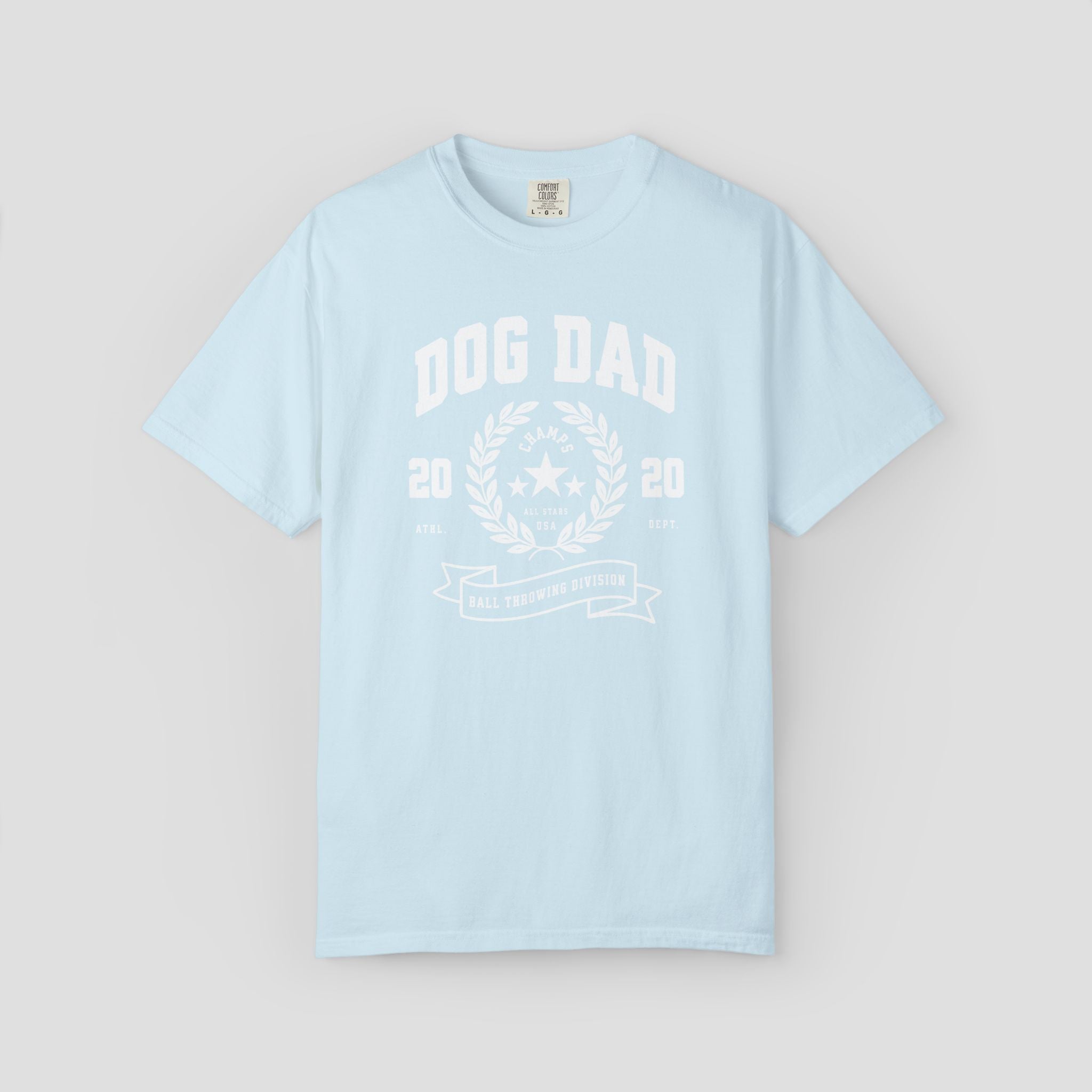 Dog Dad Ball Throwing Division T-shirt