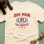 Dog Mom Los Angeles Vintage T-Shirt