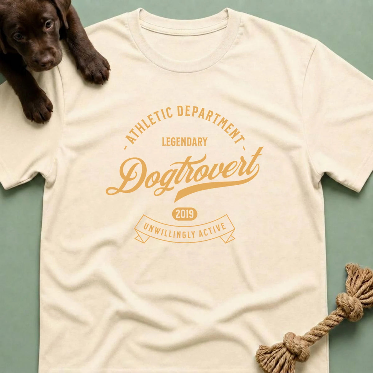 Dogtrovert Unwilling Active T-Shirt