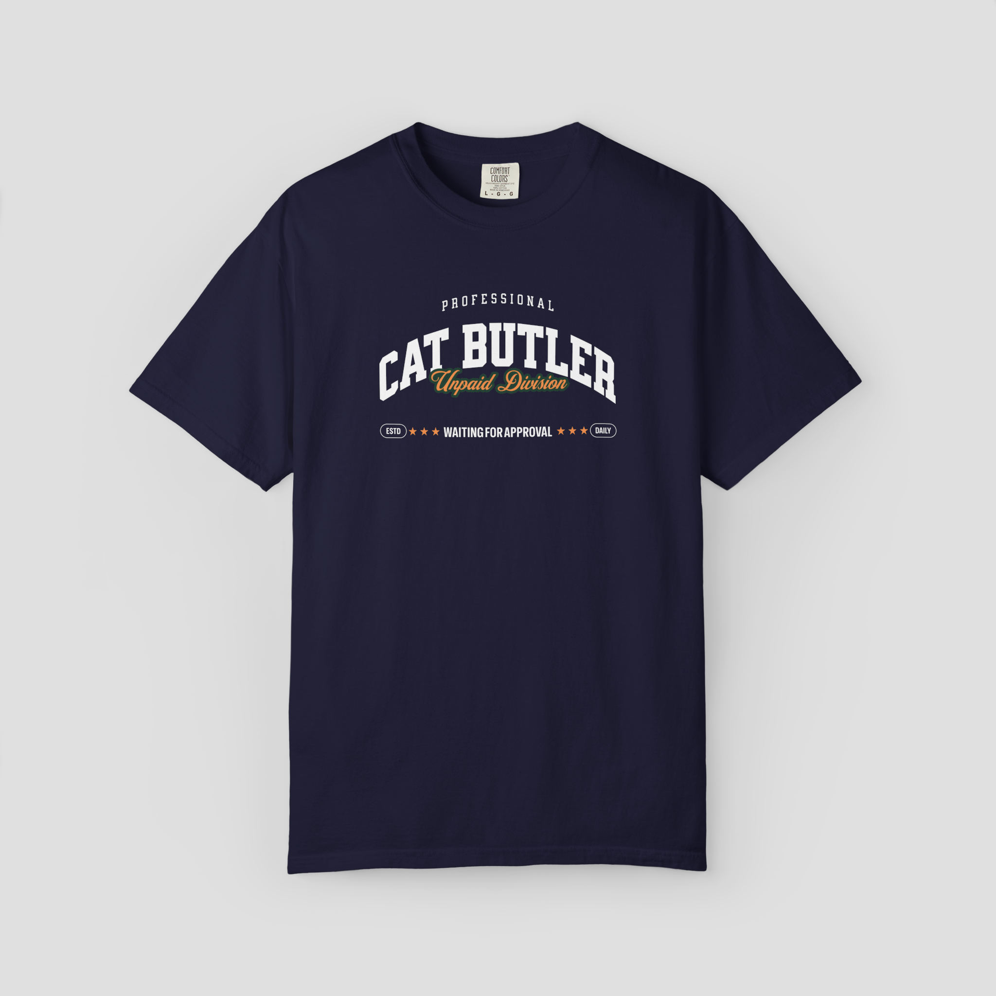 Professional Cat Butler T-Shirt