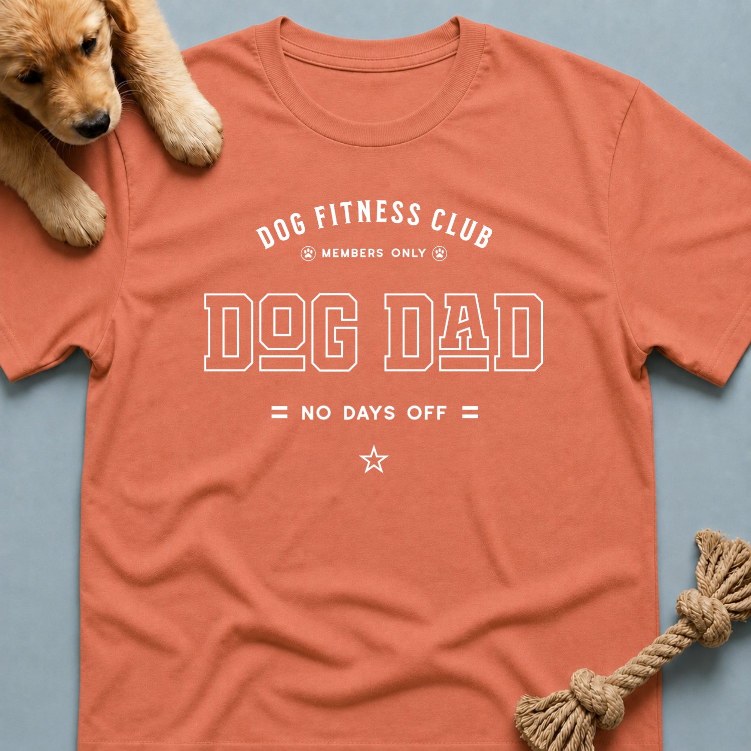 Dog Dad Fitness Club T-Shirt