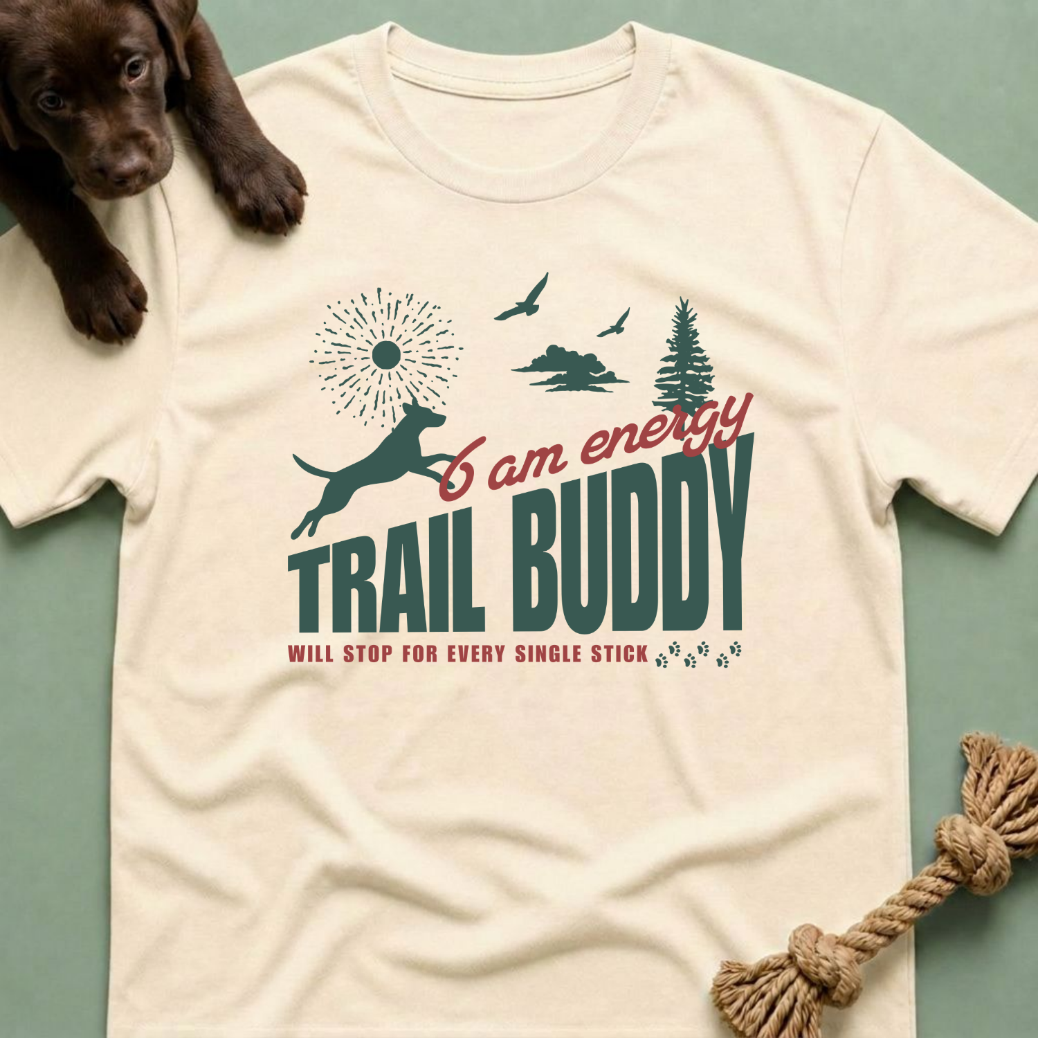 6am Energy Trail Buddy T-Shirt